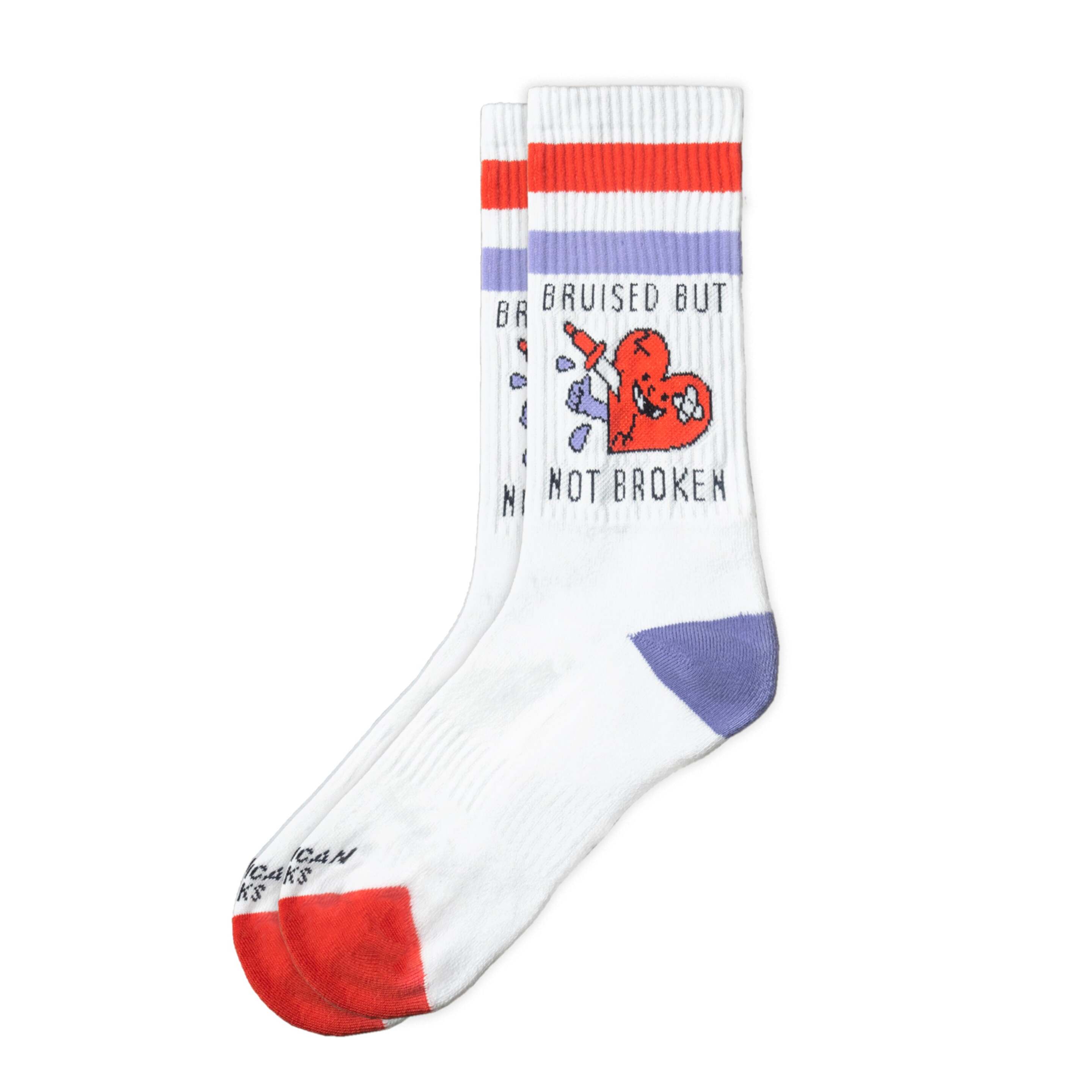 Calcetines American Socks Bruised But Not Broken Mid High