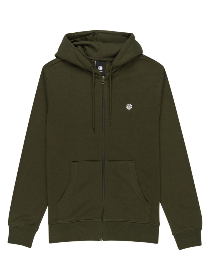 Element Sweatshirt Cornell Classic Zip Com Capuz Forest Night