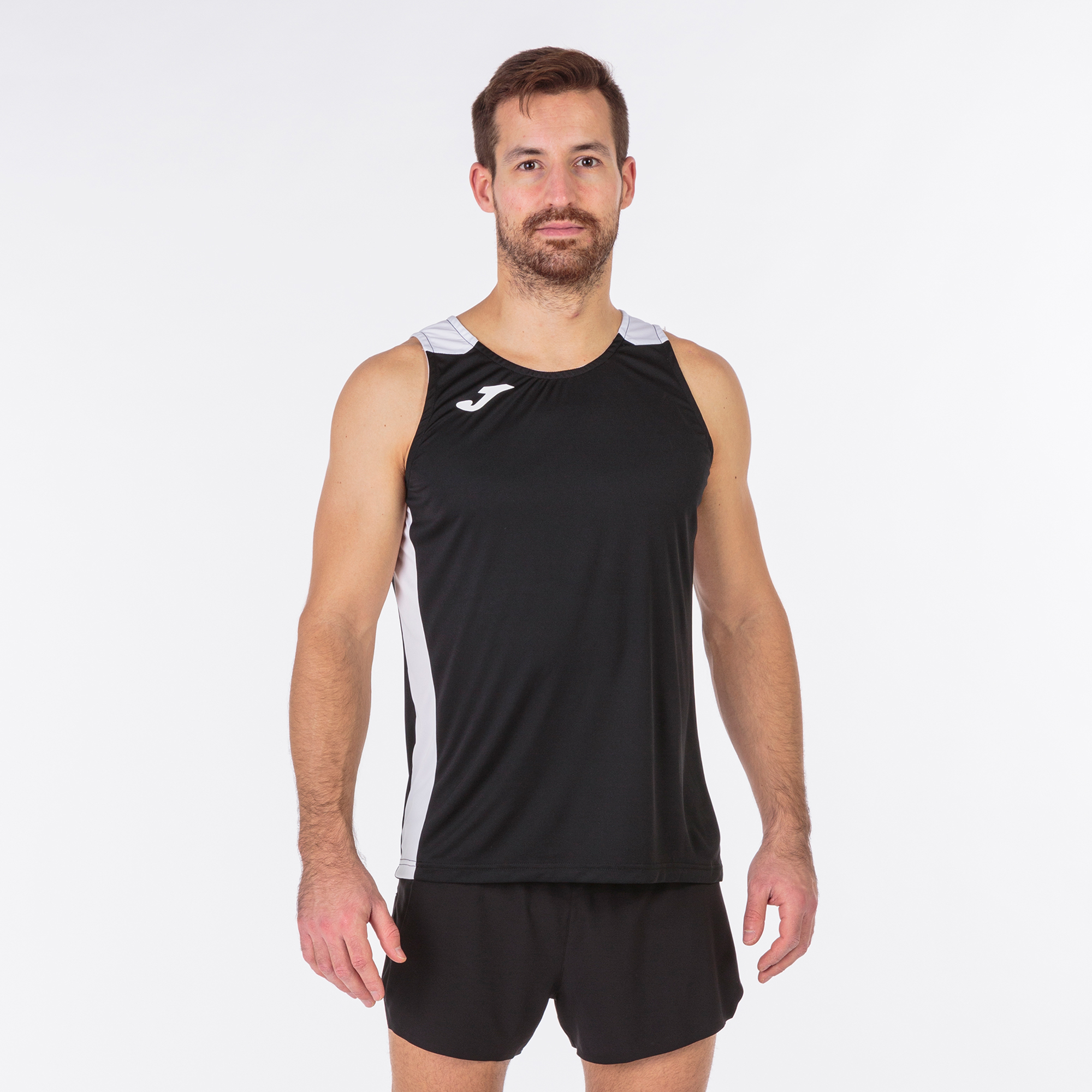 Camiseta Tirantes Joma Record Ii Negro Blanco