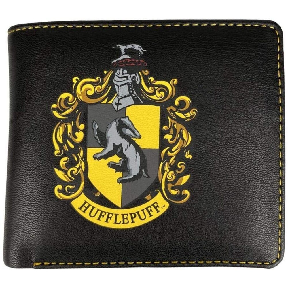 Cartera Diseño Hufflepuff Harry Potter - negro-amarillo - 