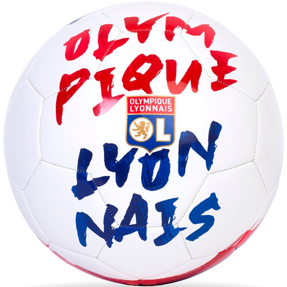 Balón De Fútbol Graph De L'olympique Lyonnais 2022/2023 - blanco - 