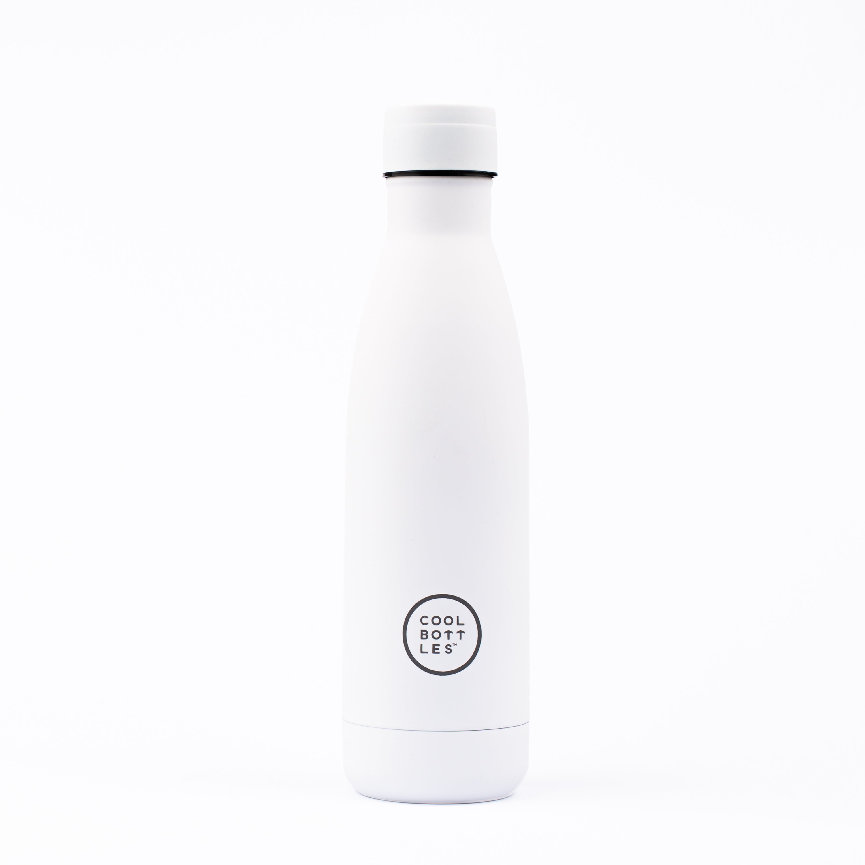 Botella Térmica Acero Inoxidable Cool Bottles. Mono White 500ml - blanco - 