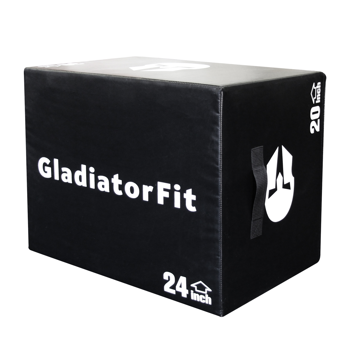 Caja De Salto De Espuma 3 En 1 Gladiatorfit - negro - 