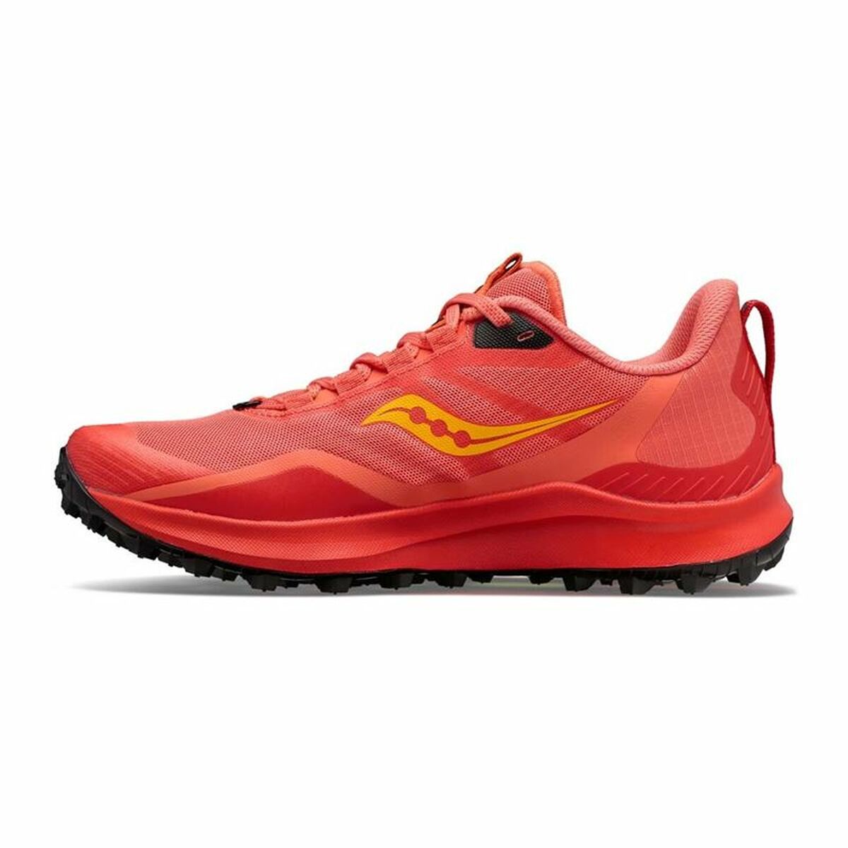 Zapatillas De Running Saucony Peregrine 12 - Rojo - Zapatillas De Running Para Adultos  MKP