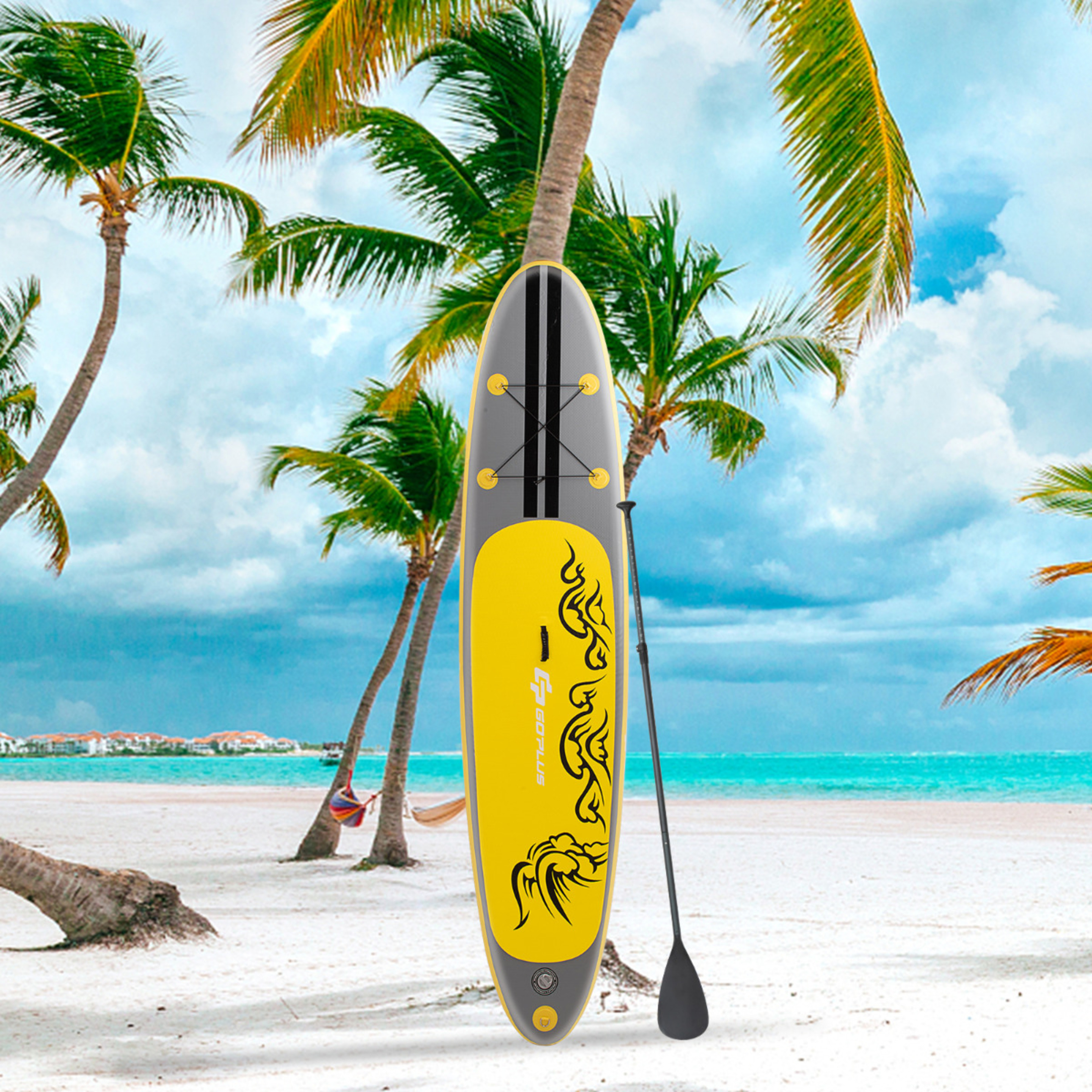 Costway Tabla De Surf Inflable Tabla De Stand Up Paddle Sup Board