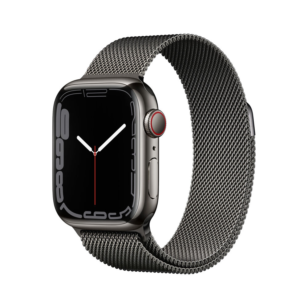 Smartwatch Apple Watch Series 7 Oled Acero Lte - gris - 