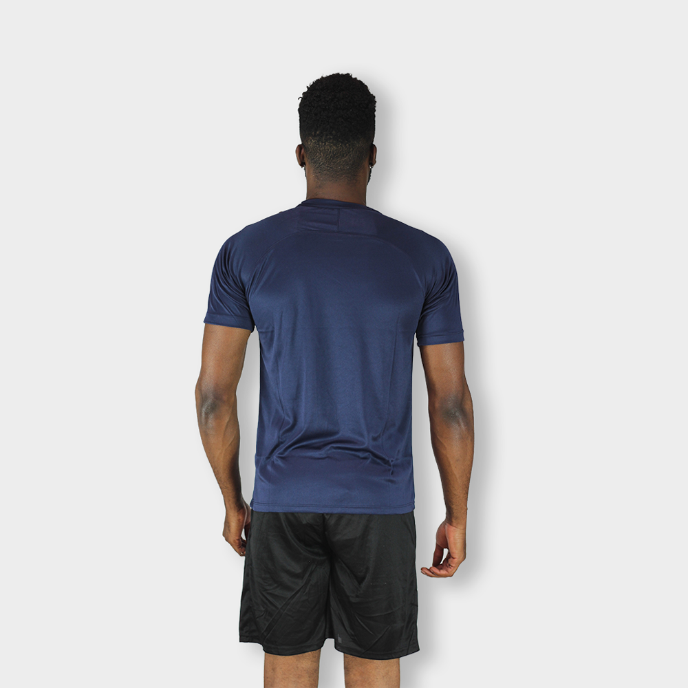 Camisa De Futebol De Poliéster Azul Marinho Givova Capo