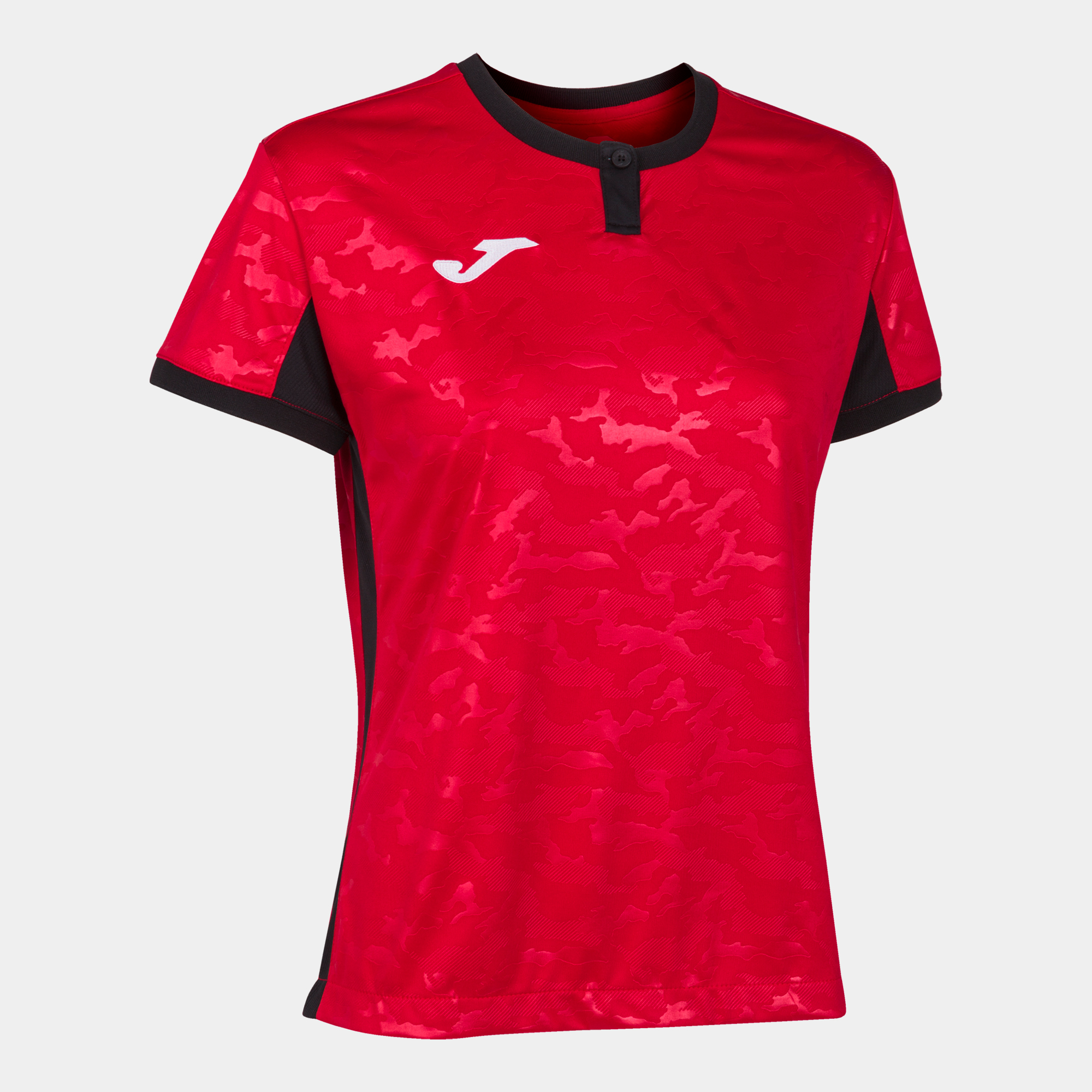 Camiseta Manga Corta Joma Toletum Ii Rojo Negro