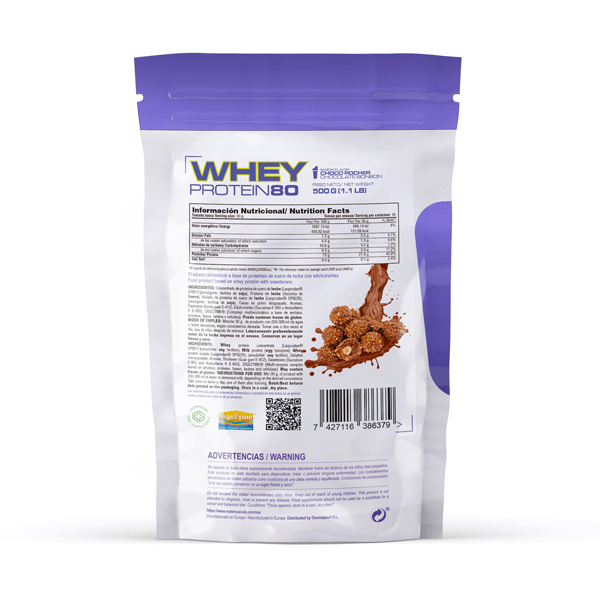 Whey Protein80 - 500g De Mm Supplements Sabor Bombón Rocher