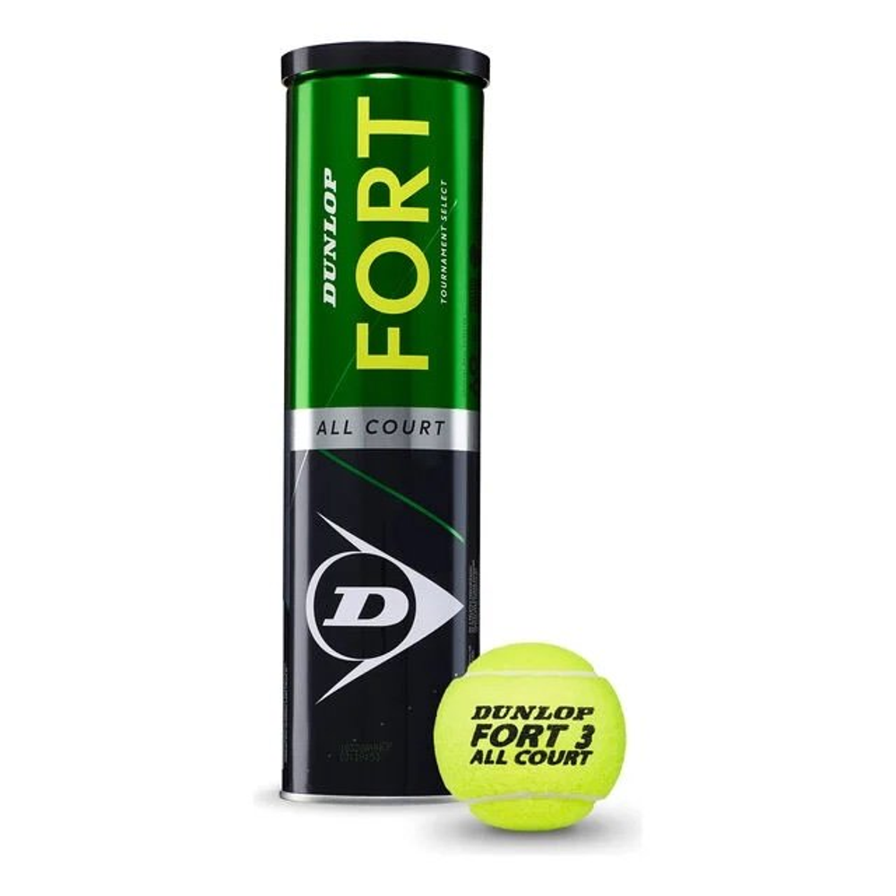 Fort All Court Balls - 4 Bolas Dunlop