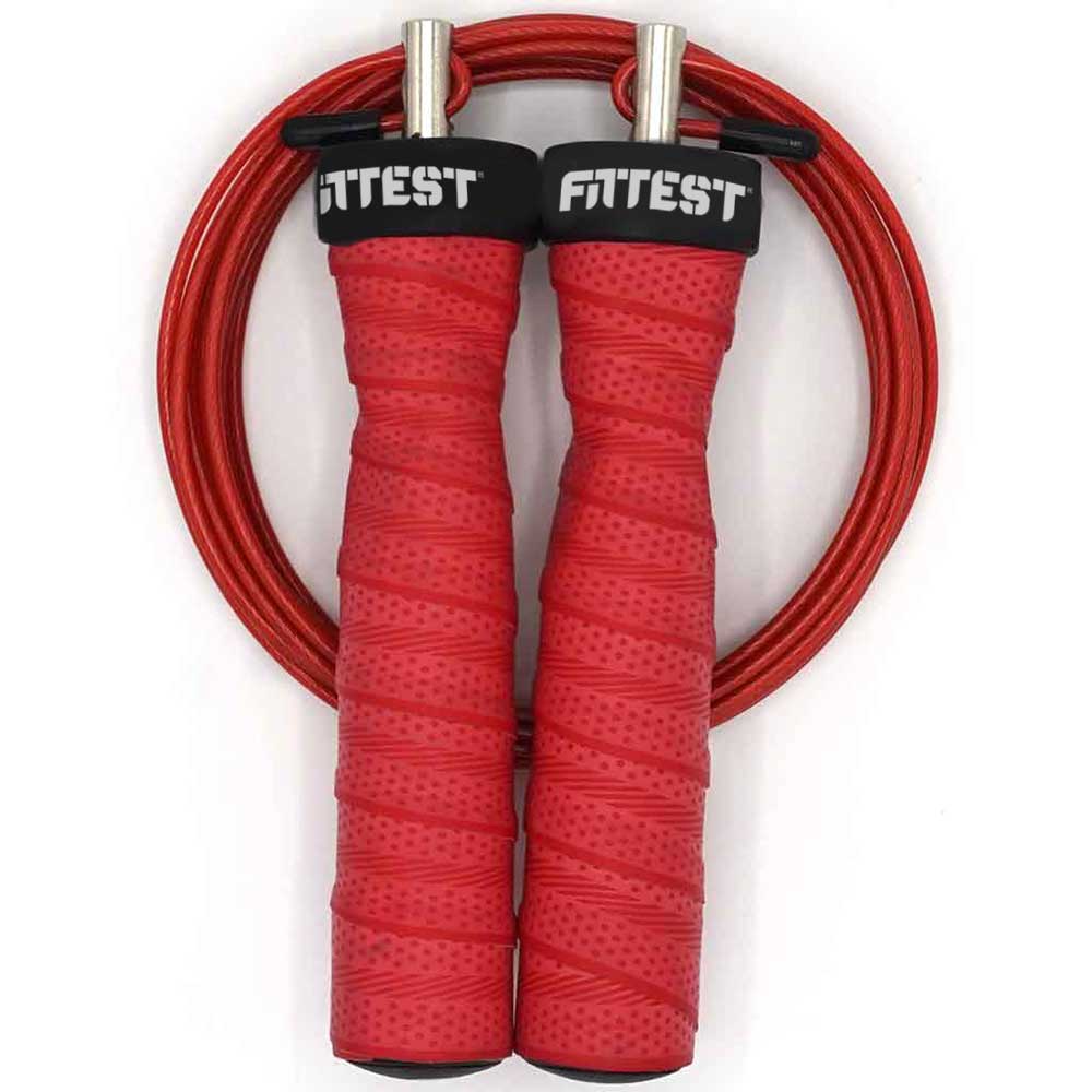 Speed Rope Erg Vermelha - Corda De Saltar - Fittest Equipment - rojo - 