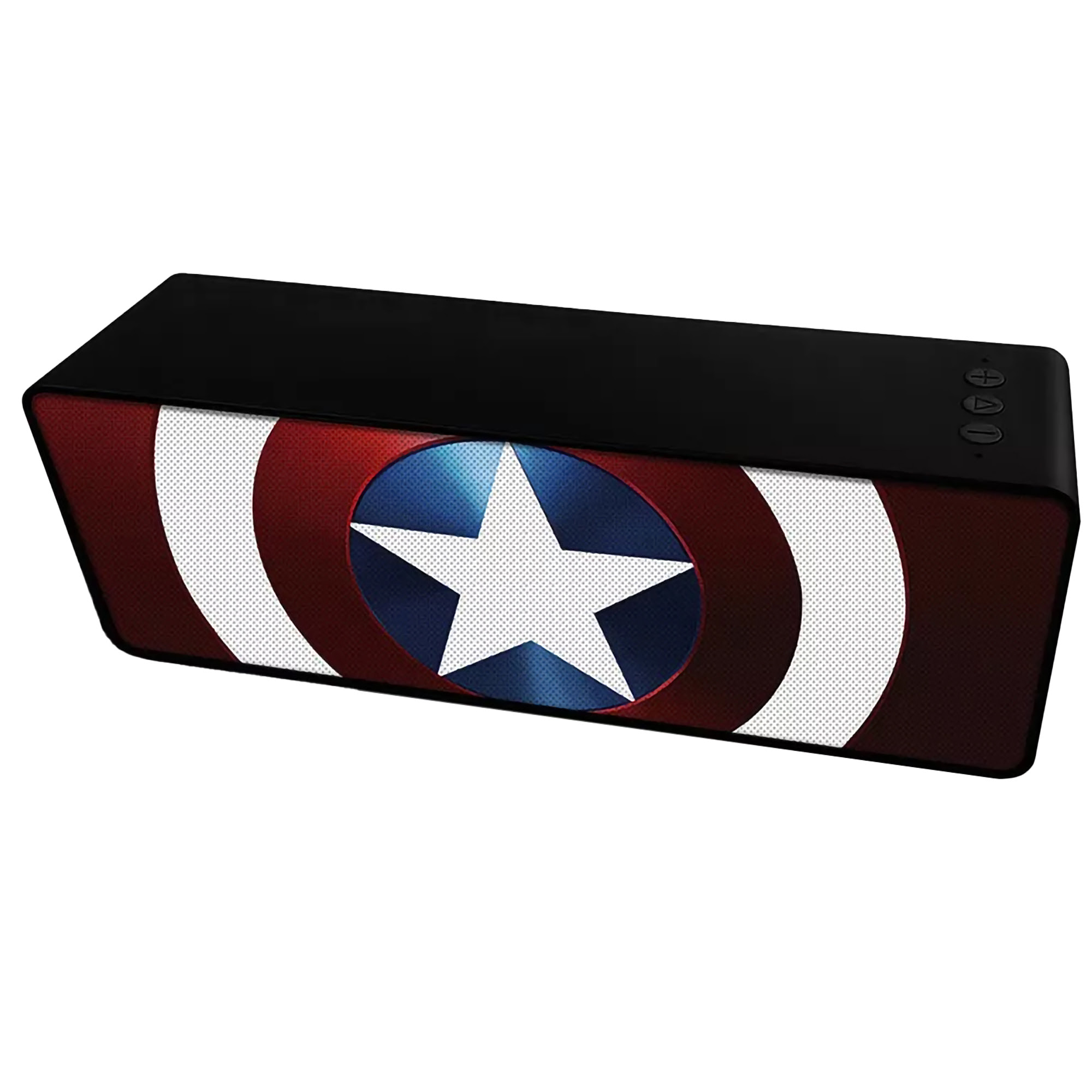 Altavoz Bt Stereo 2.1 Portátil Inalambrico 10w Captain America Marvel - negro - 