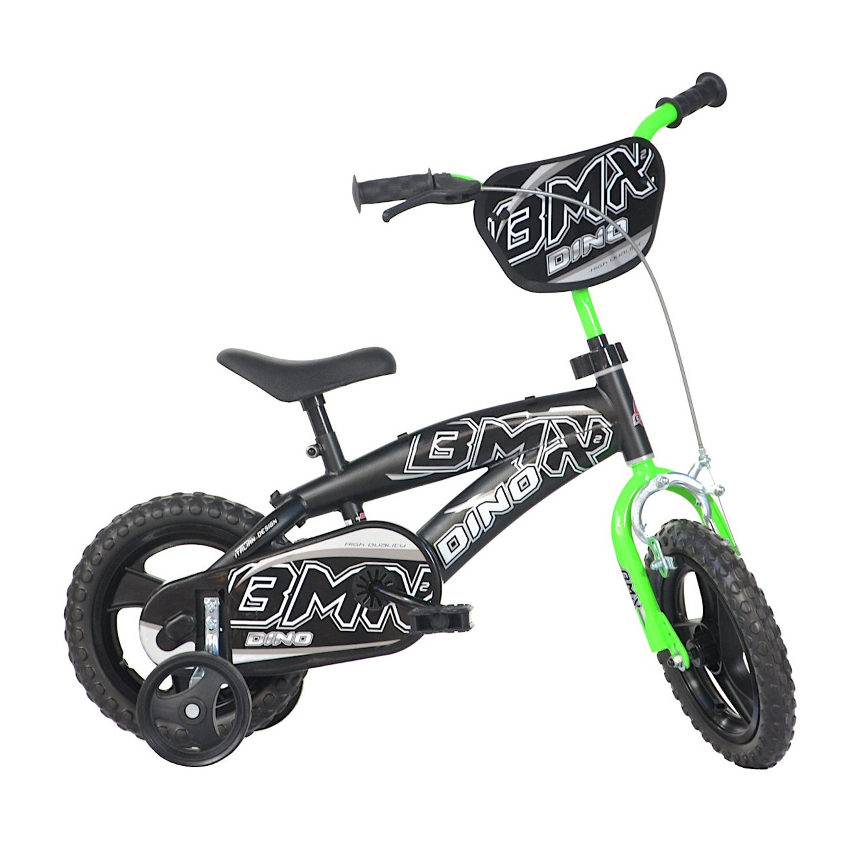 Bicicleta Criança Bmx 12 Polegadas 3-5 Anos - negro - 