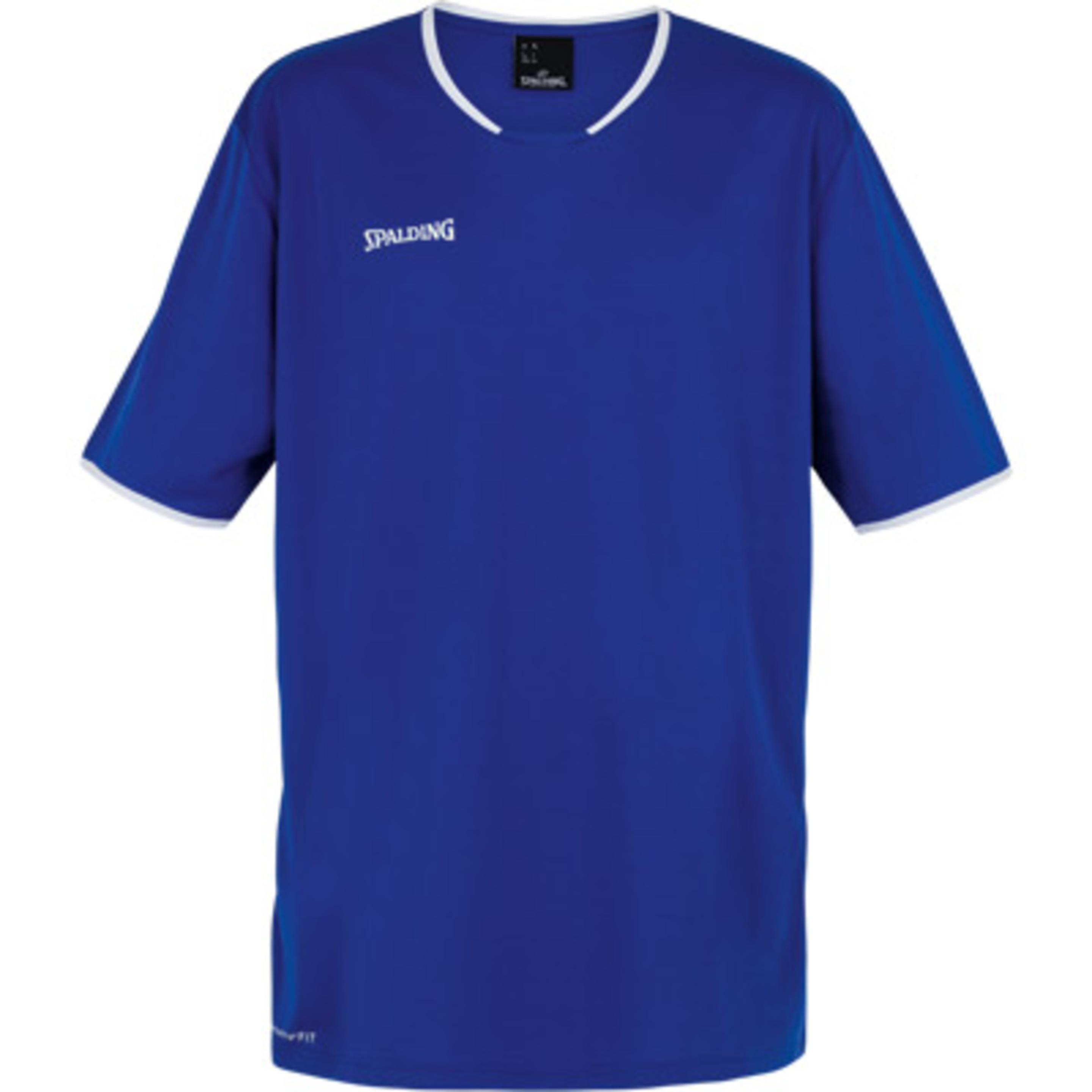 Move Shooting Shirt S/s Azul Royal/blanco Spalding - azul - 