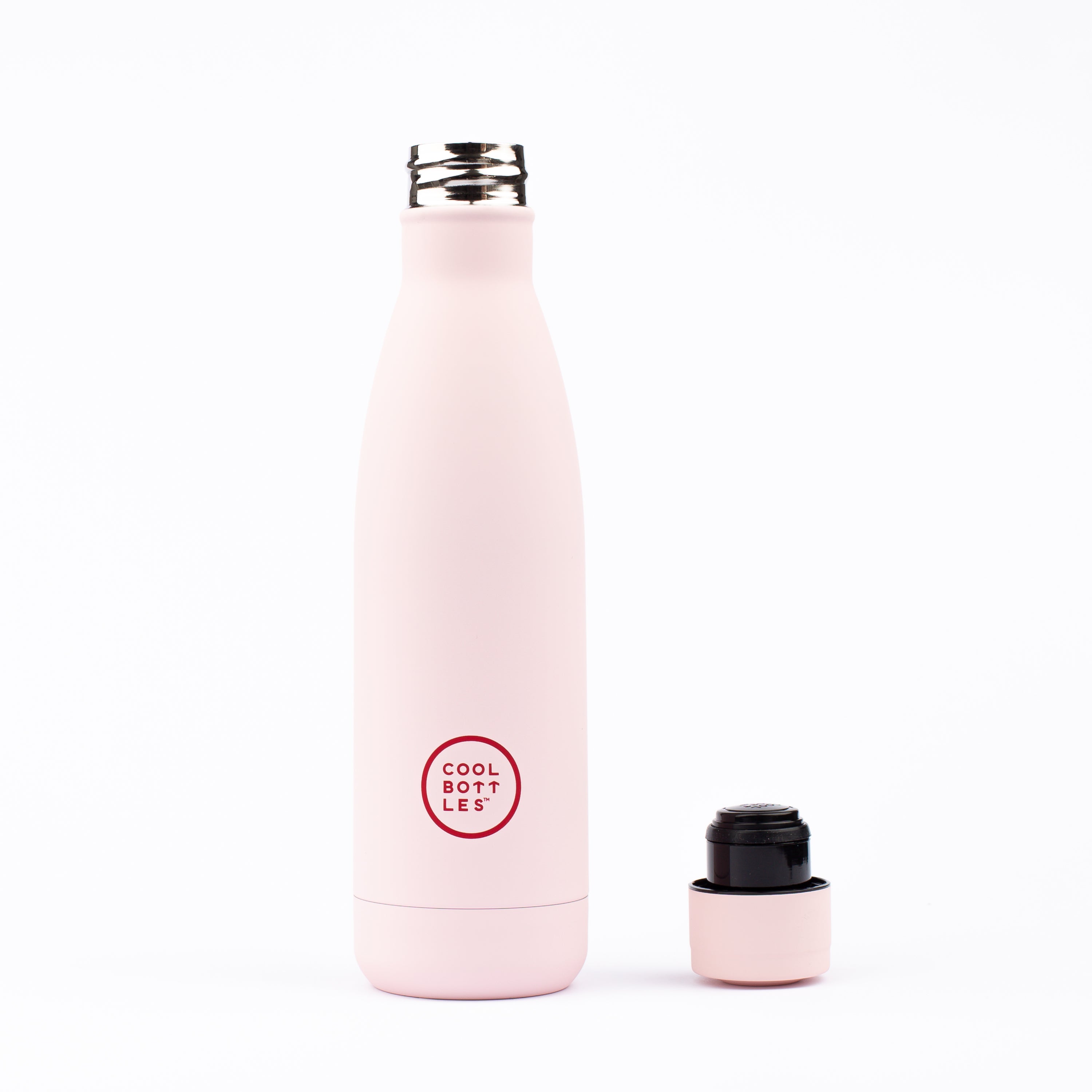 Botella Térmica Acero Inoxidable Cool Bottles. Pastel Pink 500ml
