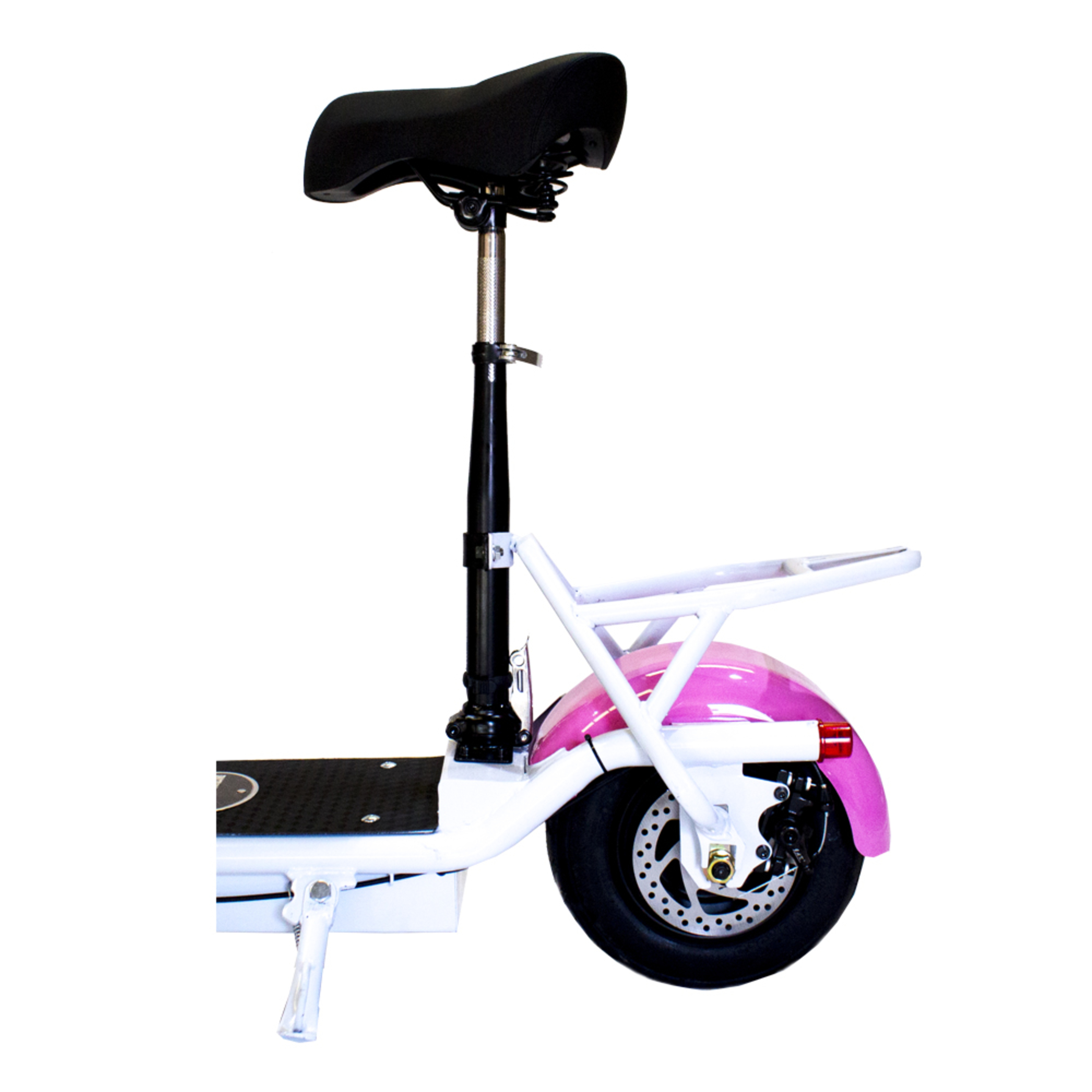 Cityroad 900w/48v/12ah/litio Blanco/rosa Gran-scooter