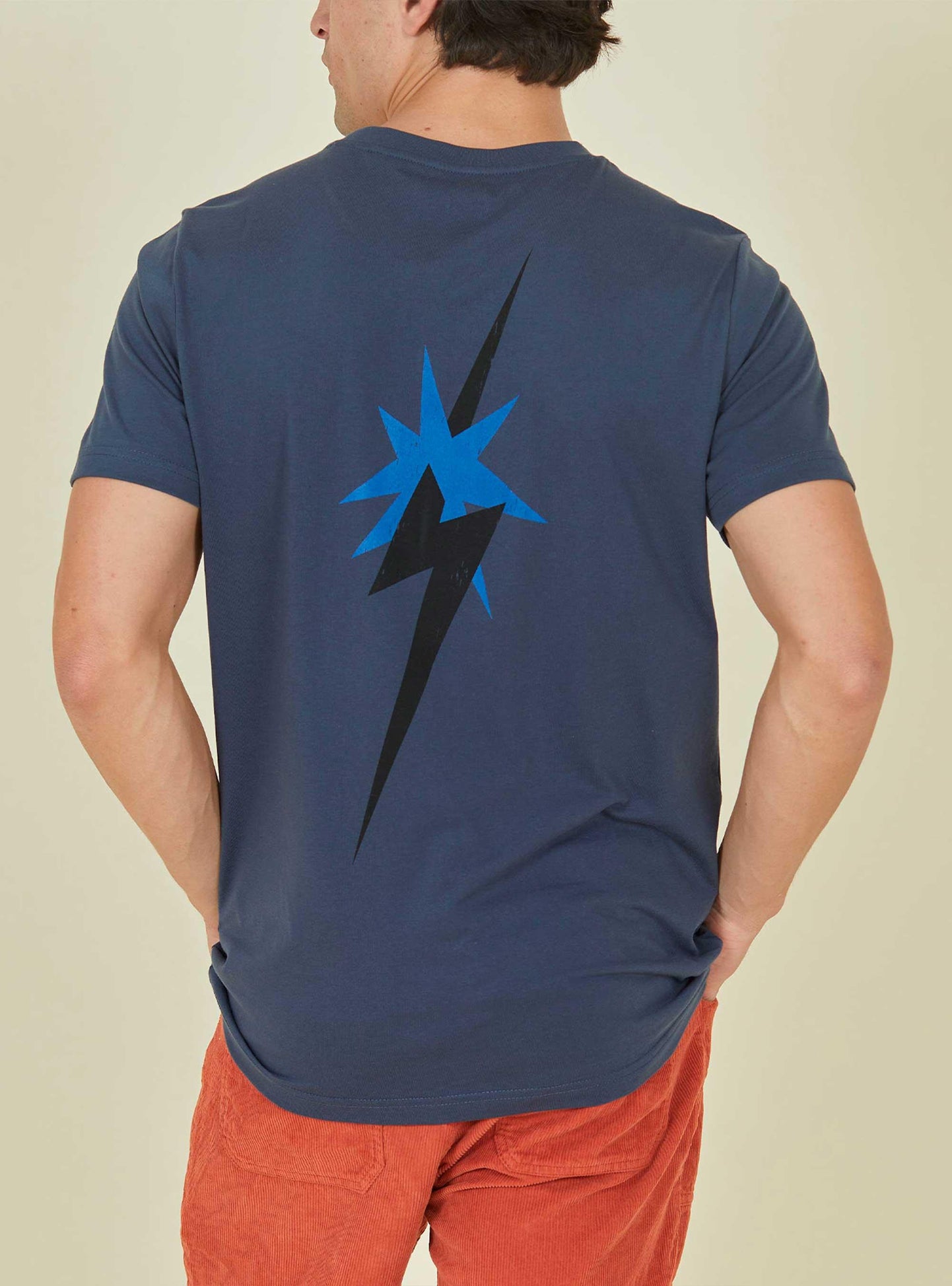 Camiseta De Manga Corta Lightning Bolt Starbolt Tee - Confort Y Calidad Portuguesa  MKP