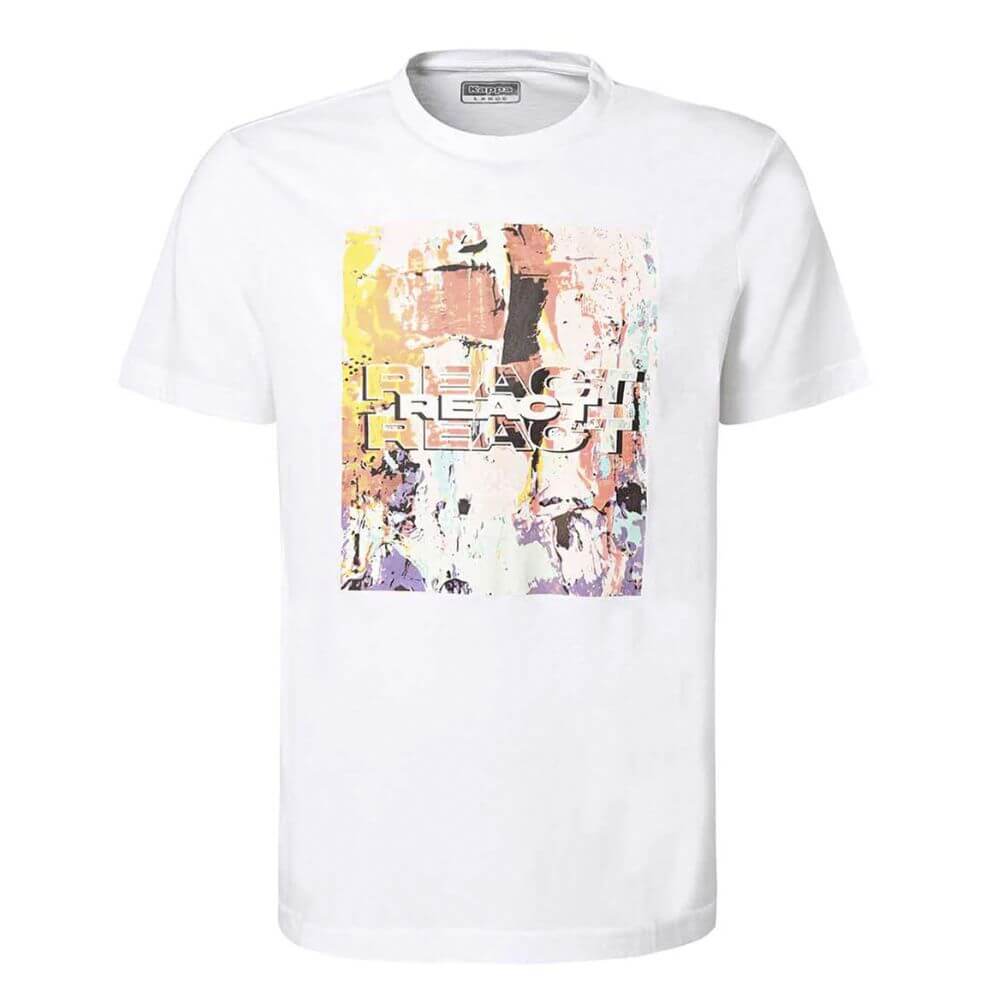 Camiseta Manga Corta Kappa Erry - blanco - 