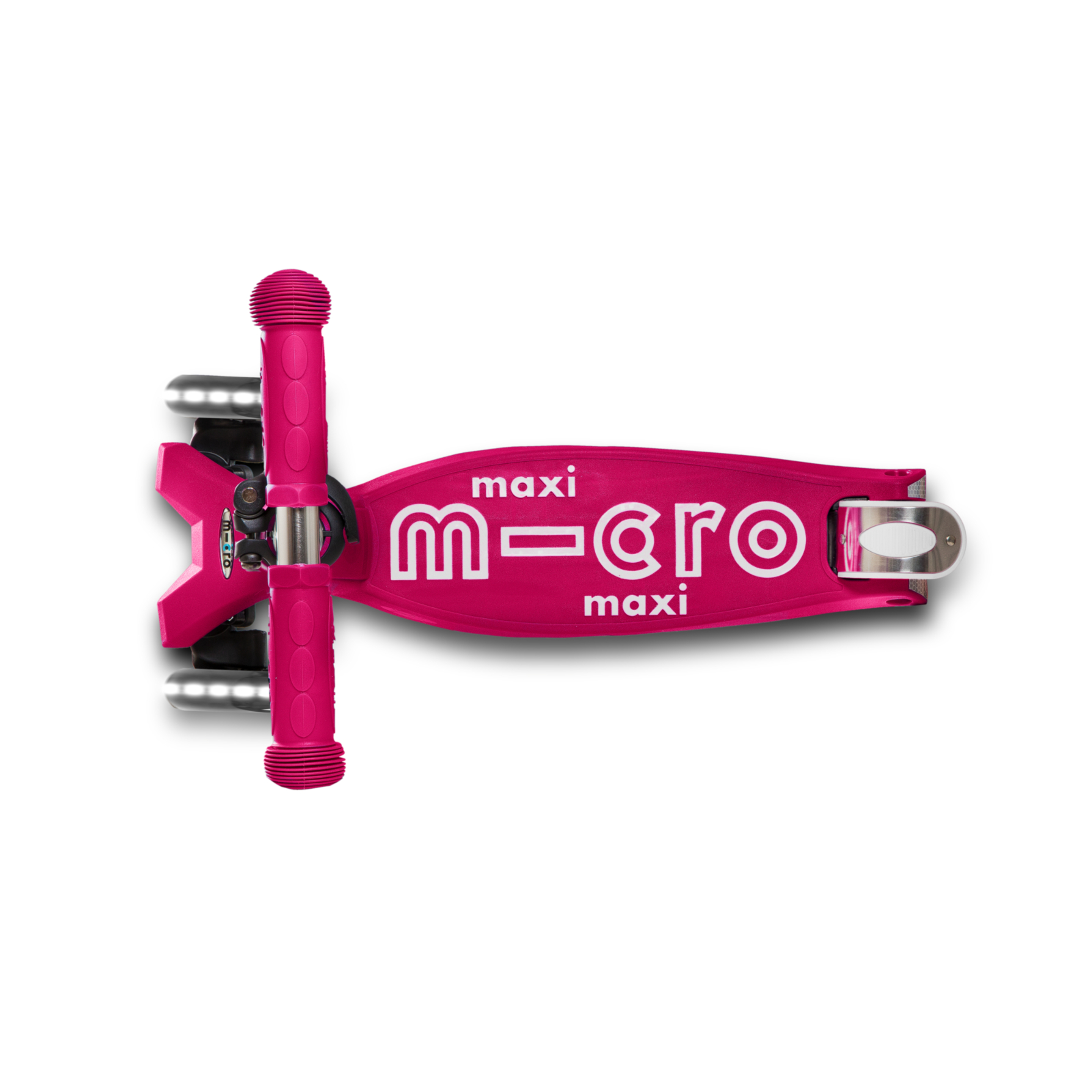 Patinete Maxi Micro Deluxe Rosa Led