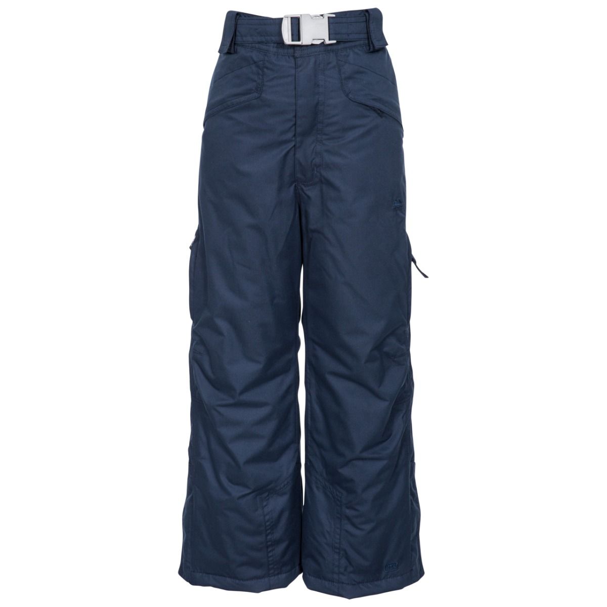 Pantalones De Esquí Impermeables Acolchados Con Tirantes Desmontables - azul-marino - 