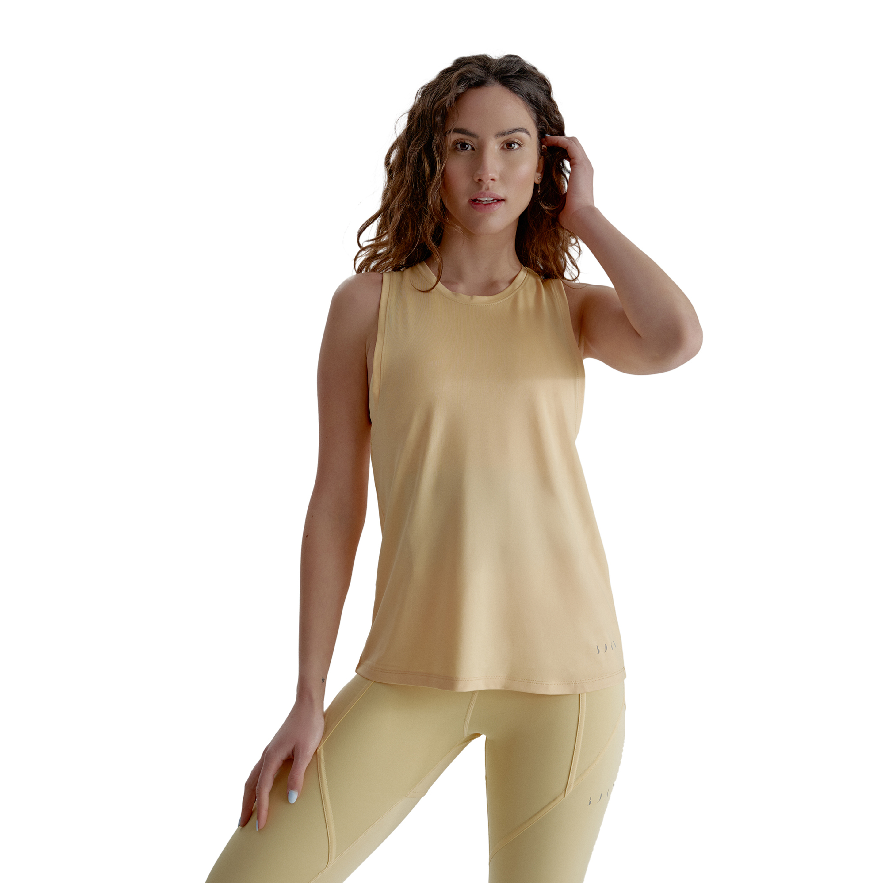 T-shirt Born Living Yoga Dristhi - amarillo - 