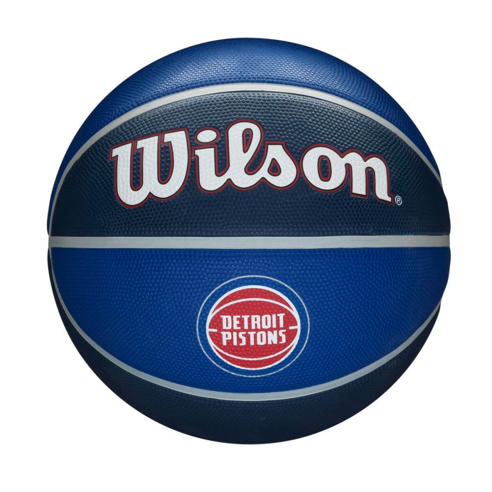 Balón De Baloncesto Wilson Nba Team Tribute – Detroit Pistons - azul - 