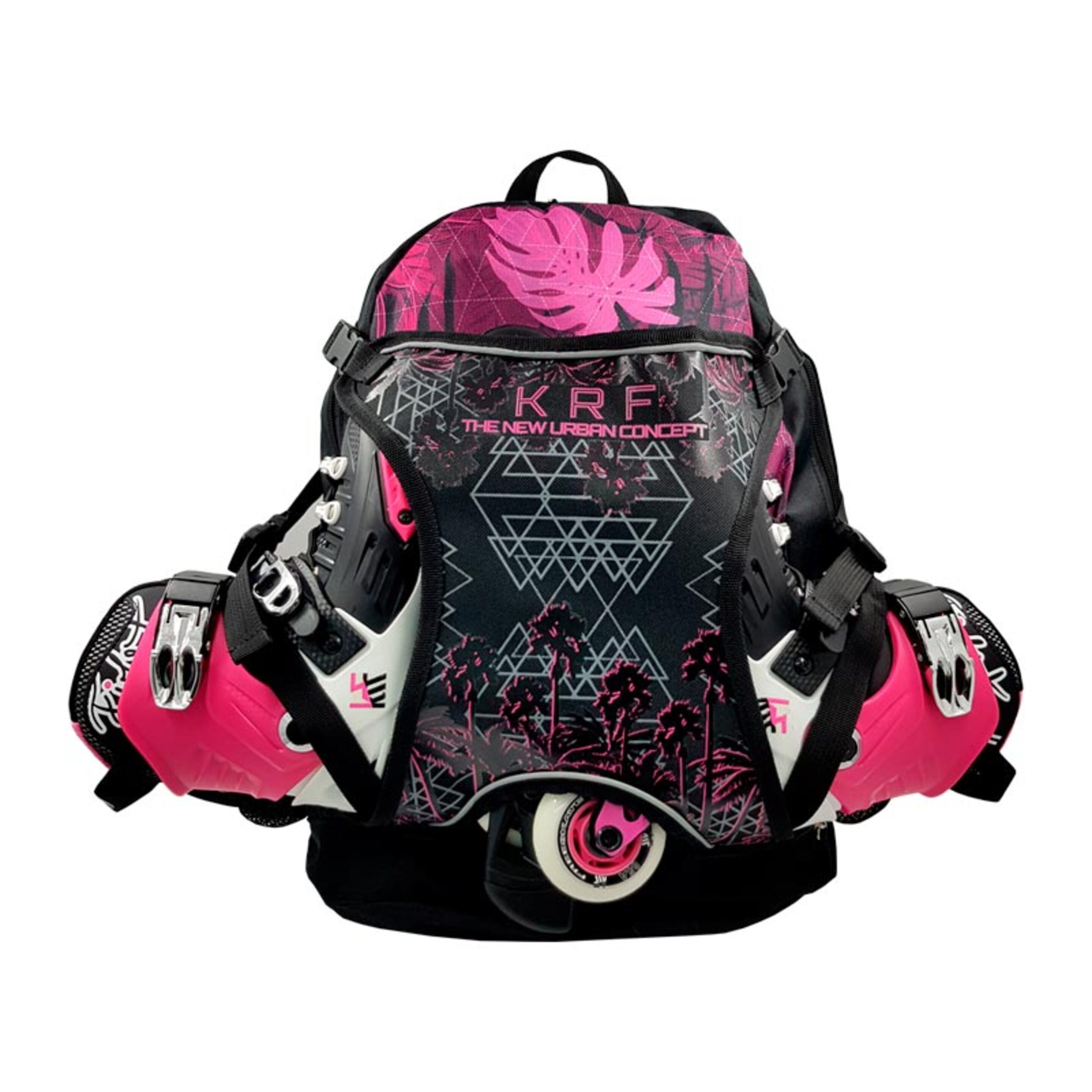 Krf Mochila Para Patines Venice-beach Rosa