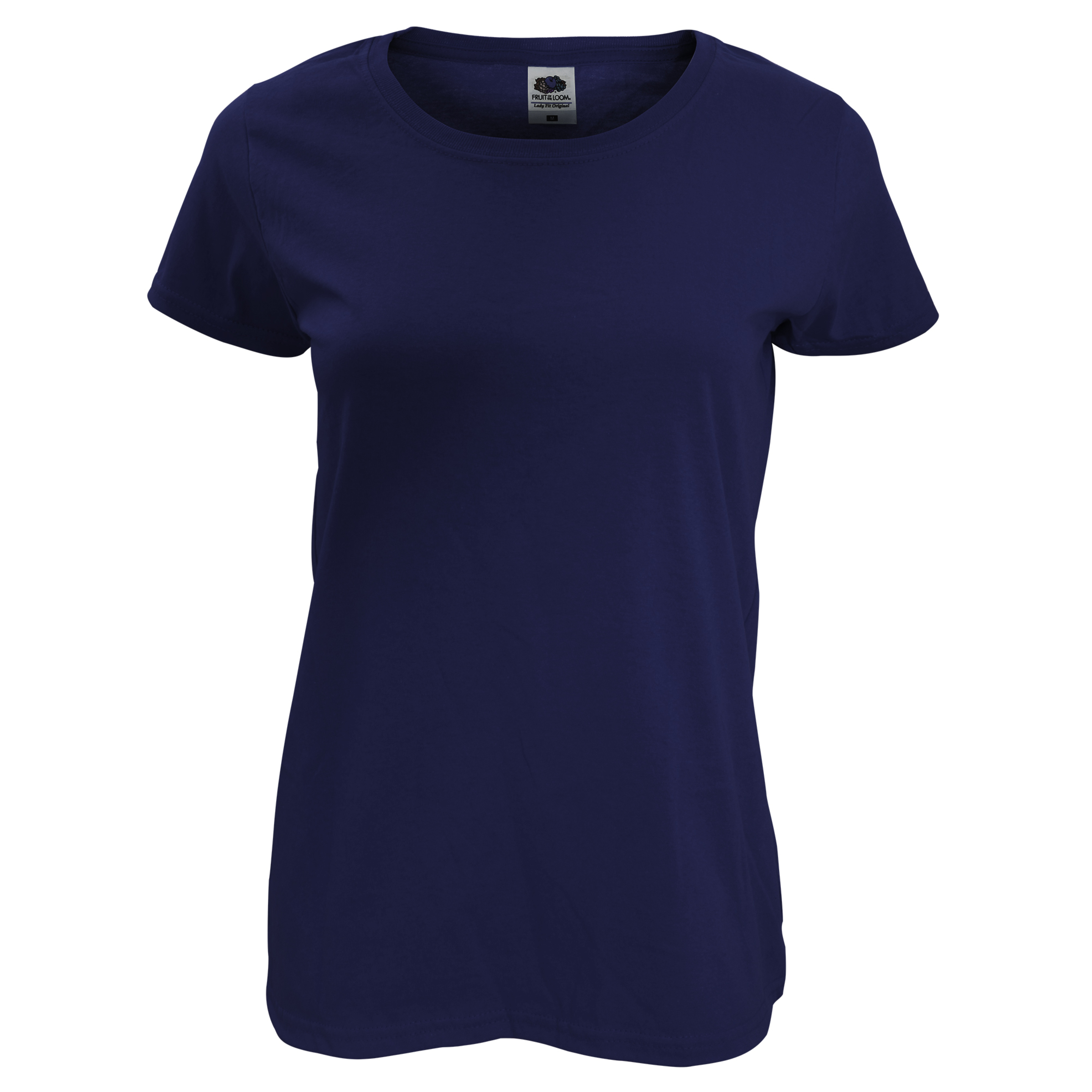 Camiseta Ajustada Fruit Of The Loom Ladyfit - azul-oscuro - 