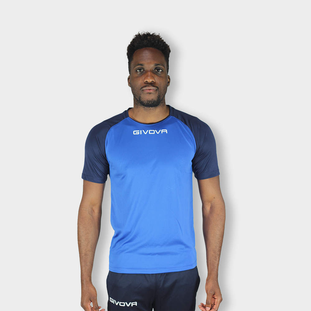 Camiseta Deportiva Givova Capo - azul-royal-marino - 