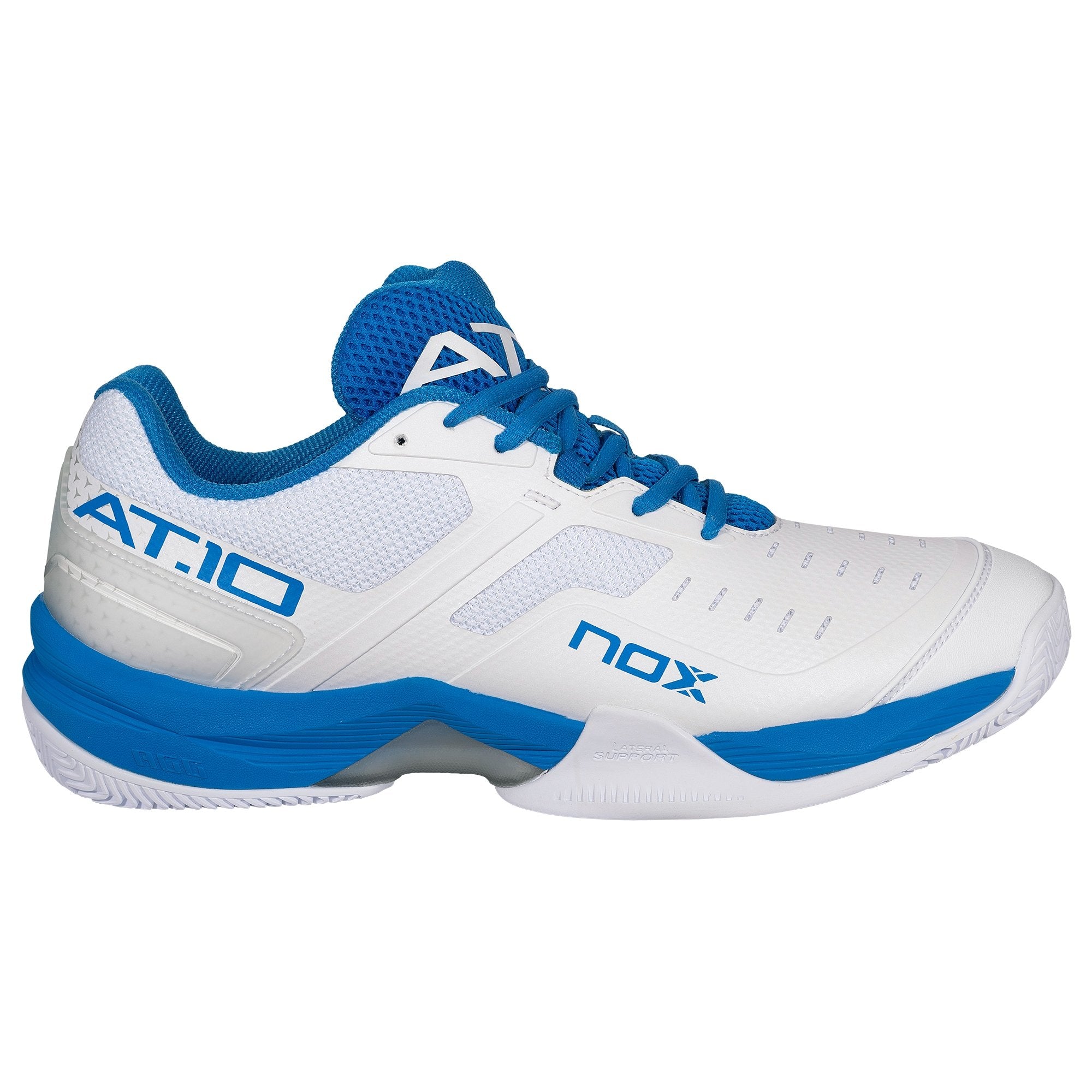 Zapatillas De Pádel Nox At10 - blanco-azul - 