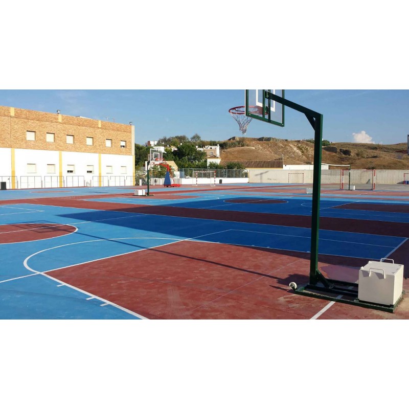 Juego Canastas Minibasket Con Ruedas (2 Uni. Softee Equipment
