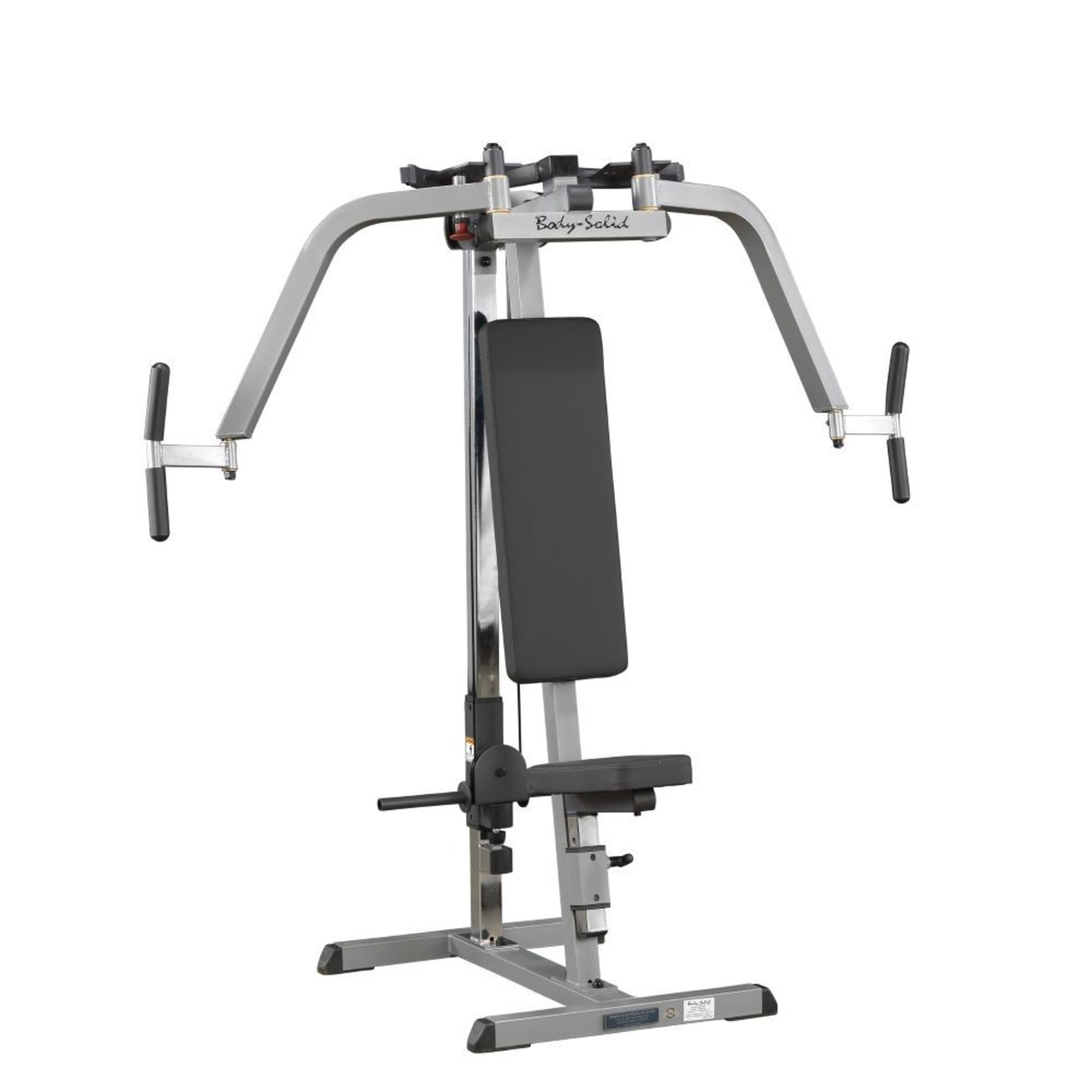 Plate Loaded Pec Machine Body Solid Gpm65 - gris - 