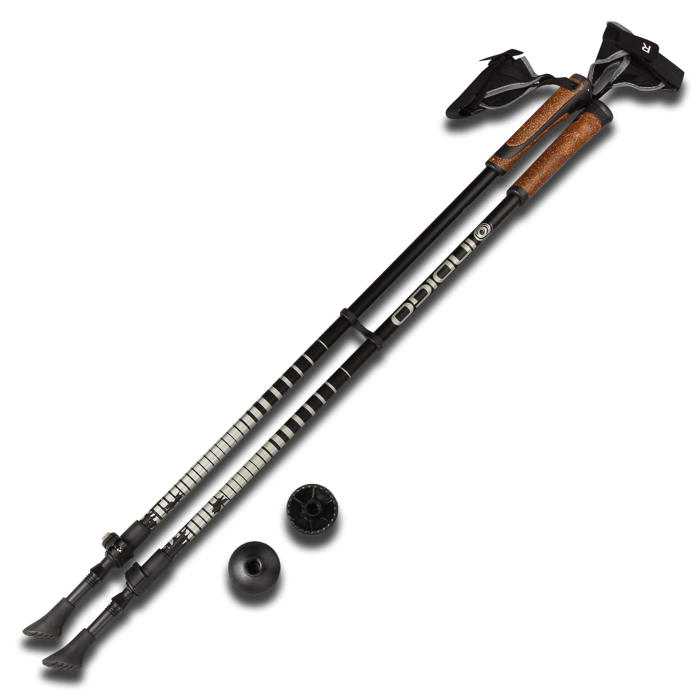 Bastones Trekking- Senderismo Telescópicos Indigo 85-135 Cm