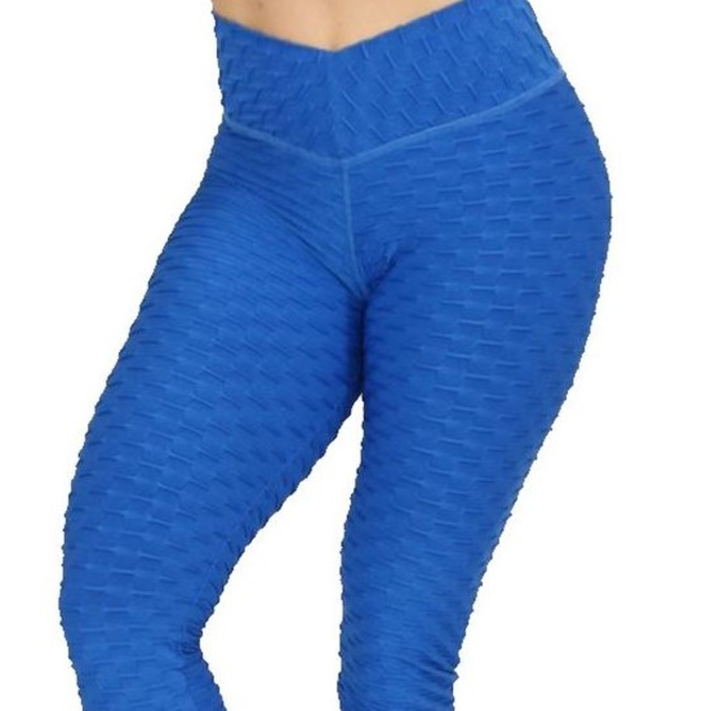 Pantalón Deportivo Mujer Brocado Azul Mate