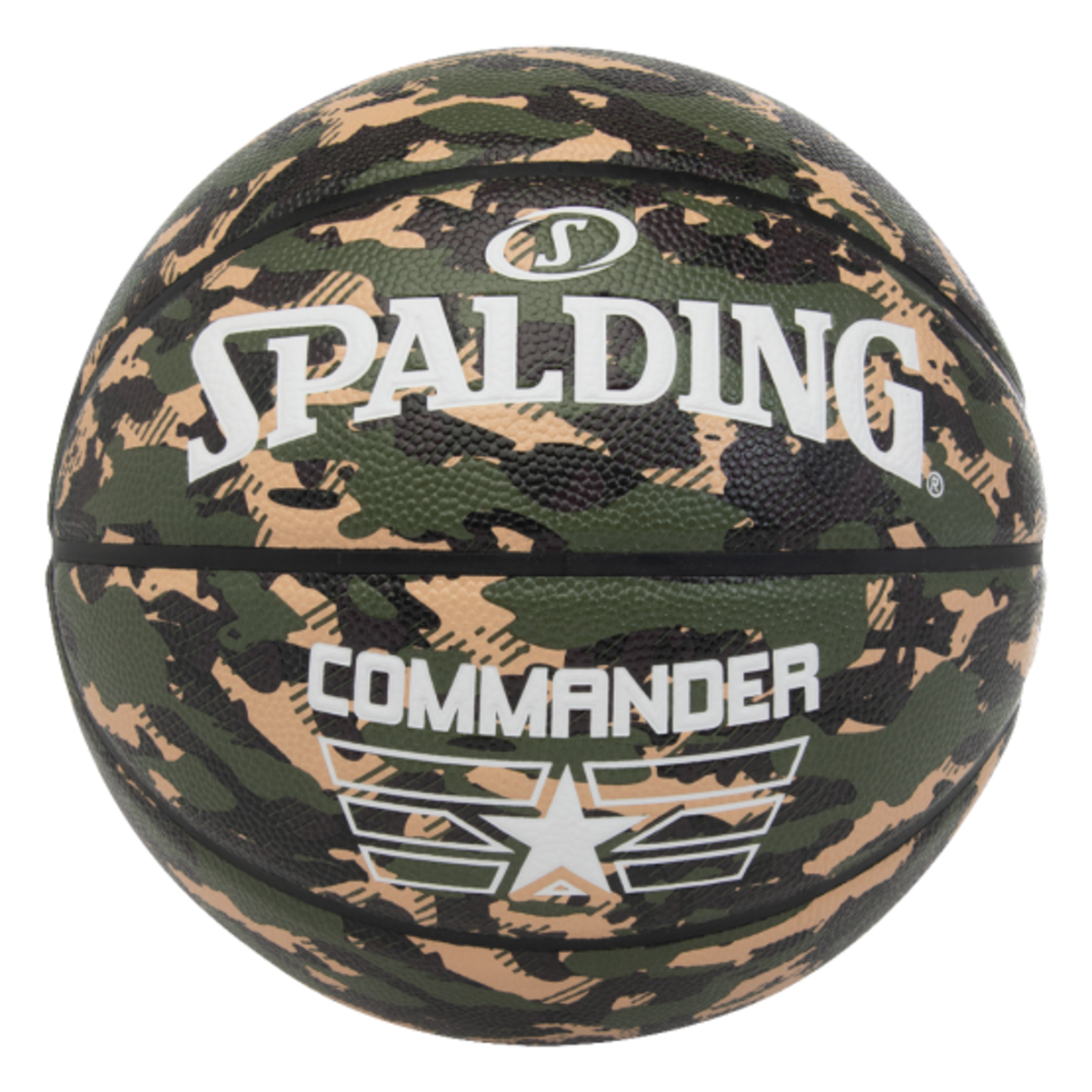 Balón De Baloncesto Spalding Commander Camo Sz7 - camuflaje - 