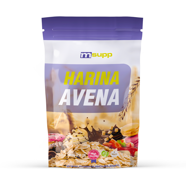 Harina De Avena - 1kg De Mm Supplements Sabor Neutro  MKP