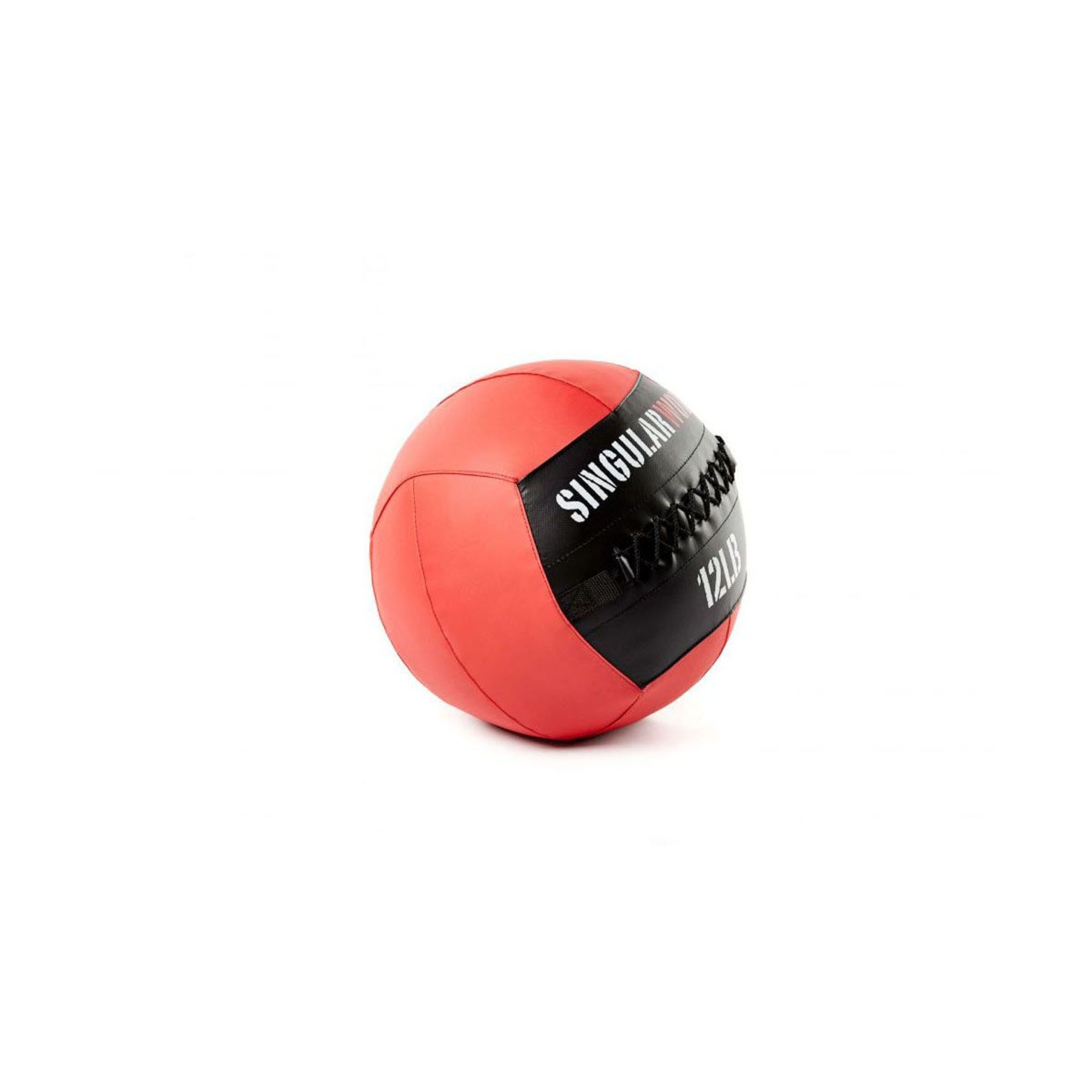 Balón Medicinal élite De 12 Lb (5,4 Kg - 35,5 Cm Diámetro)  Singular Wod - rojo-negro - 