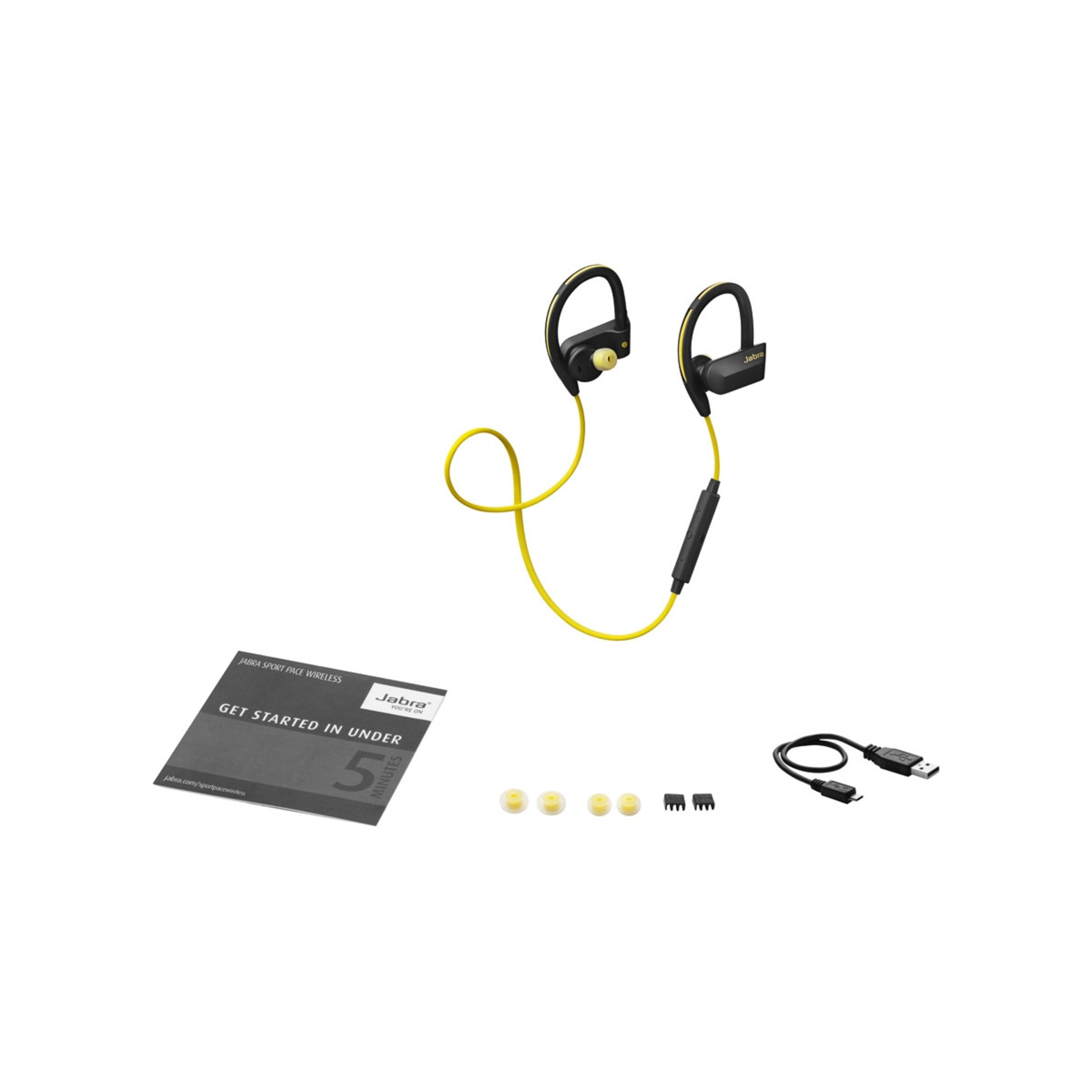 Jabra Auricular Estéreo Sport Pace Bluetooth Amarillo