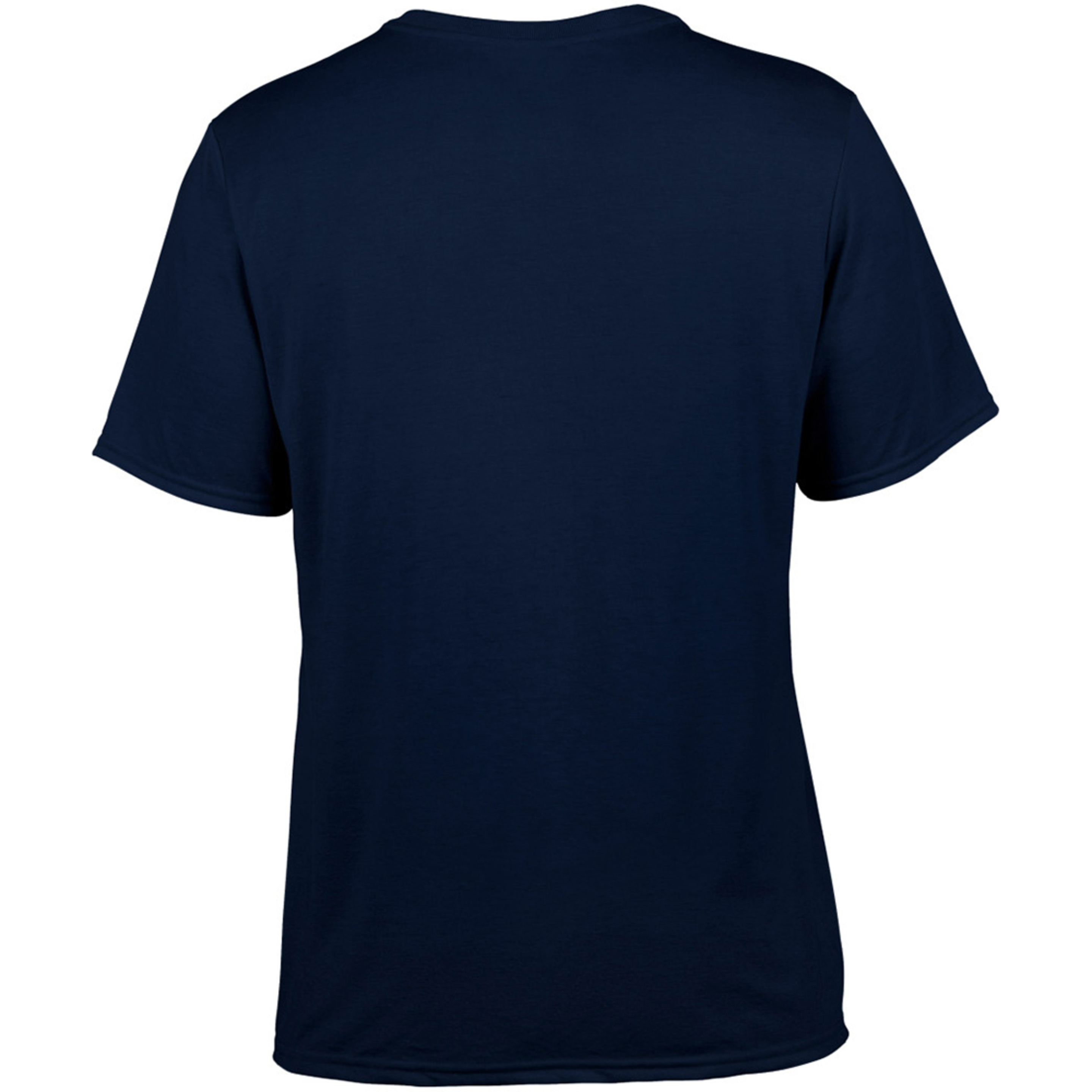 Camiseta Deportiva Transpirable De Manga Corta 100% Poliéster Gildan