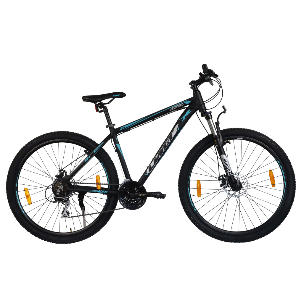Bicicleta De Montanha 29" Umit Leopard Preto Azul - negro-azul - 