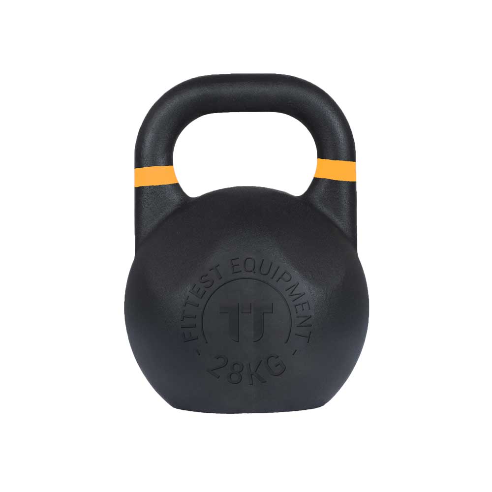 Kettlebell Competição 28kg - Fittest Equipment - negro-naranja - 