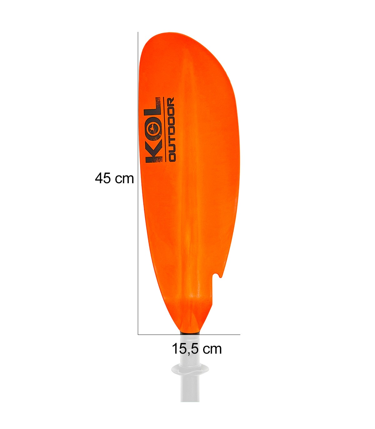 Remo Kayak Desmontable Kol Outdoor De Aluminio 2 Piezas
