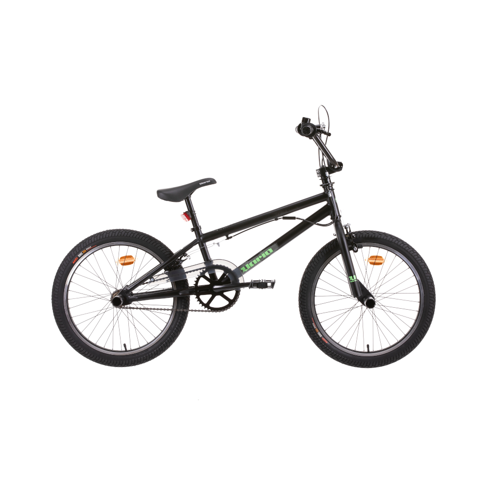 Bicicleta Freestyle Bmx Preta Com Head-set Rotor 11 Kg 20” Polegadas - negro - 