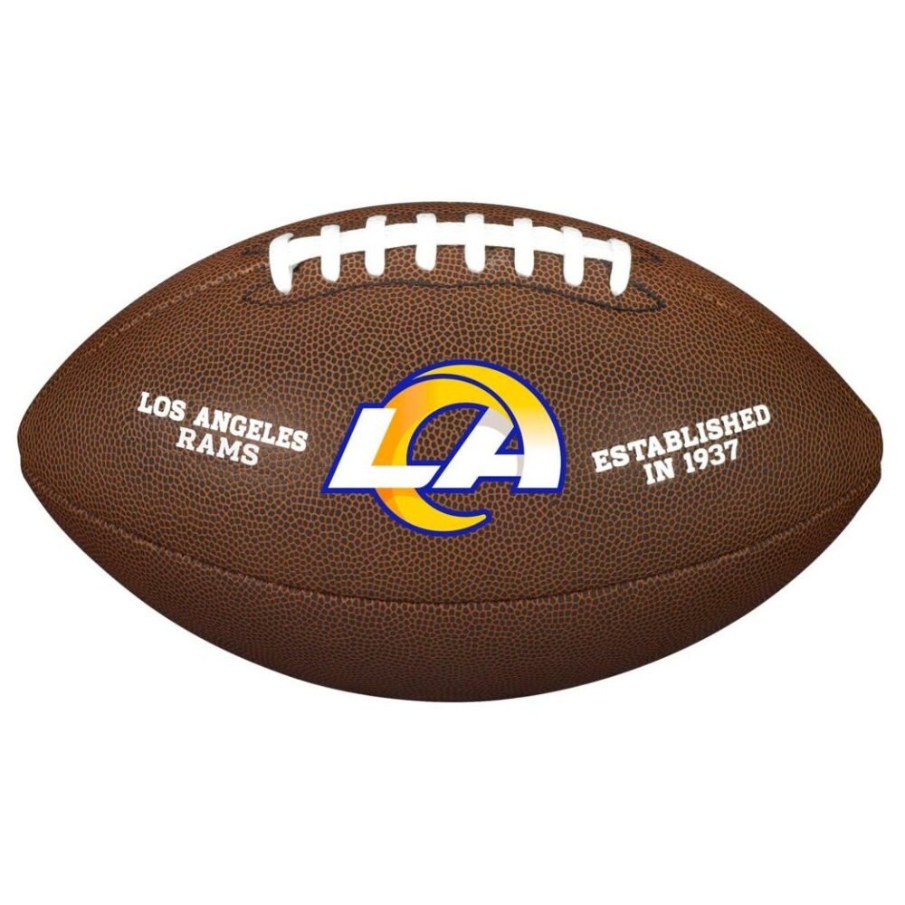 Balón De Fútbol Americnao Wilson Nfl Los Angeles Rams - marron - 