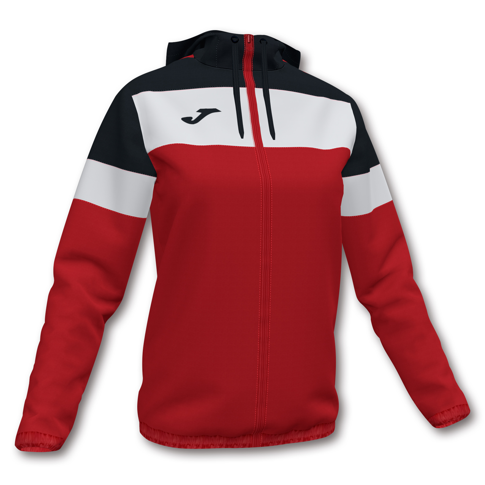 Impermiável Joma Crew Iv Vermelho Preto Branco