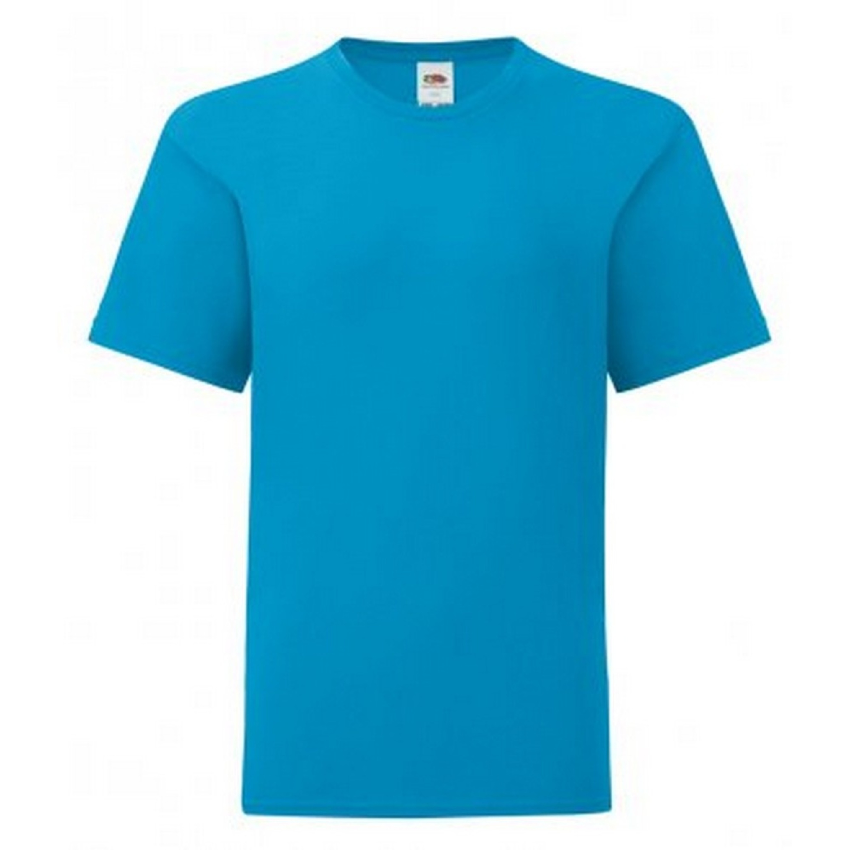 Camiseta Fruit Of The Loom Original - azul-zafiro - 