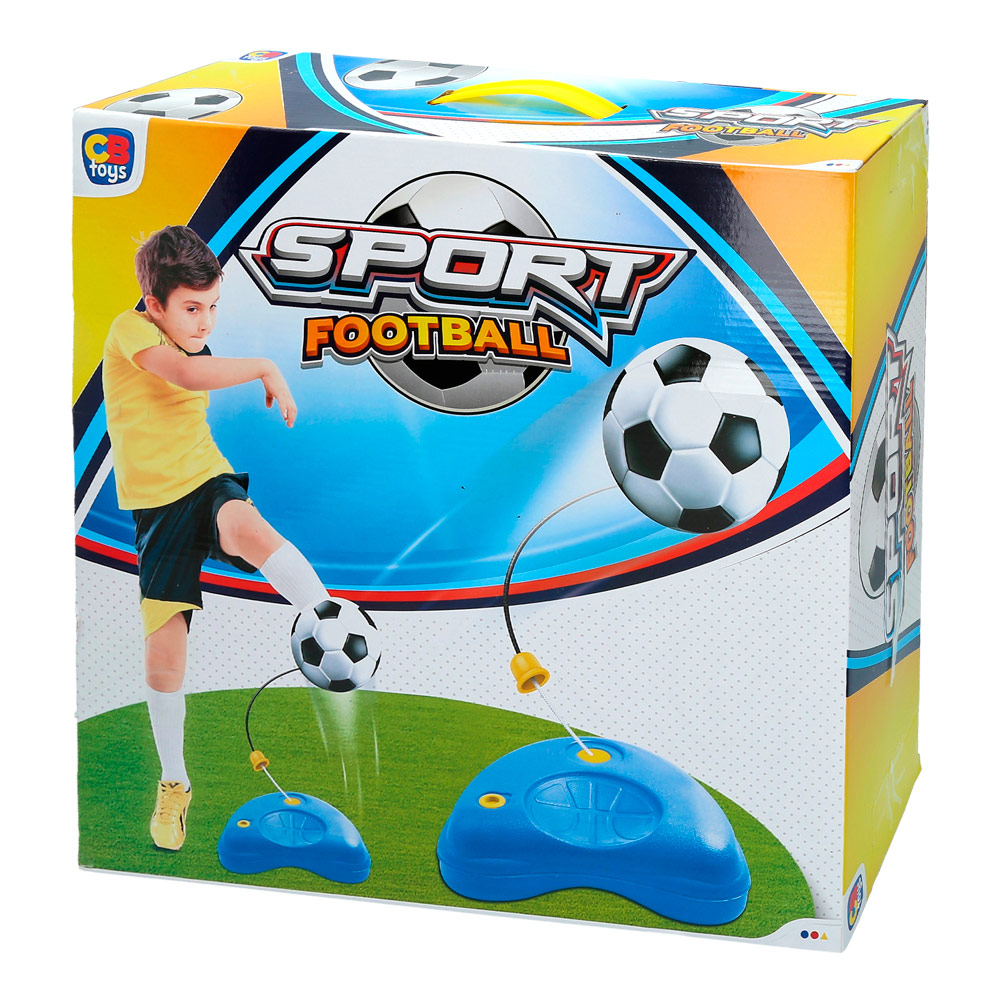 Balón De Fútbol De Entrenamiento Con Base Y Cuerda Cb Toys