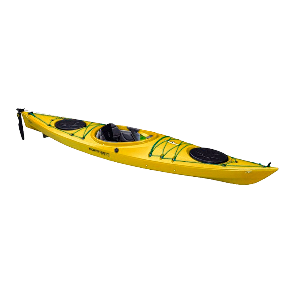 Kayak Xo13 Gt Point 65 De Travesía Con Timón Y Orza Abatible - amarillo - 