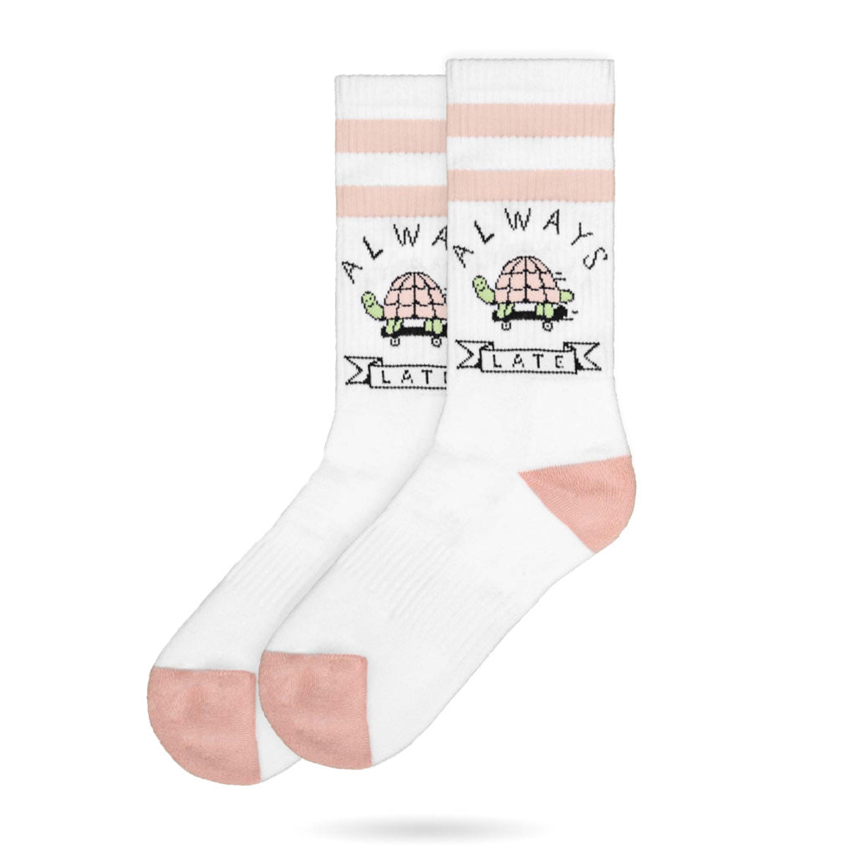 Calcetines American Socks  Always Late Mid High - blanco - 