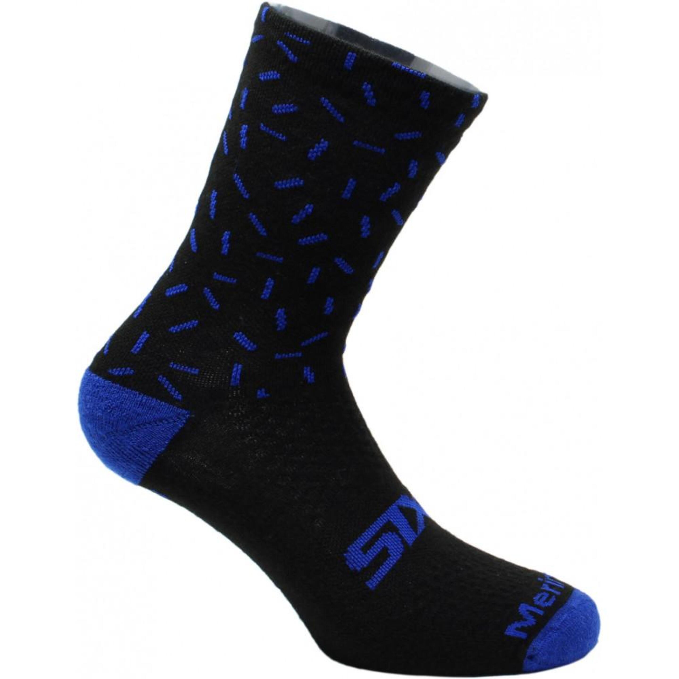 Calcetines Ciclismo Sixs Merinos Socks - negro-azul - 